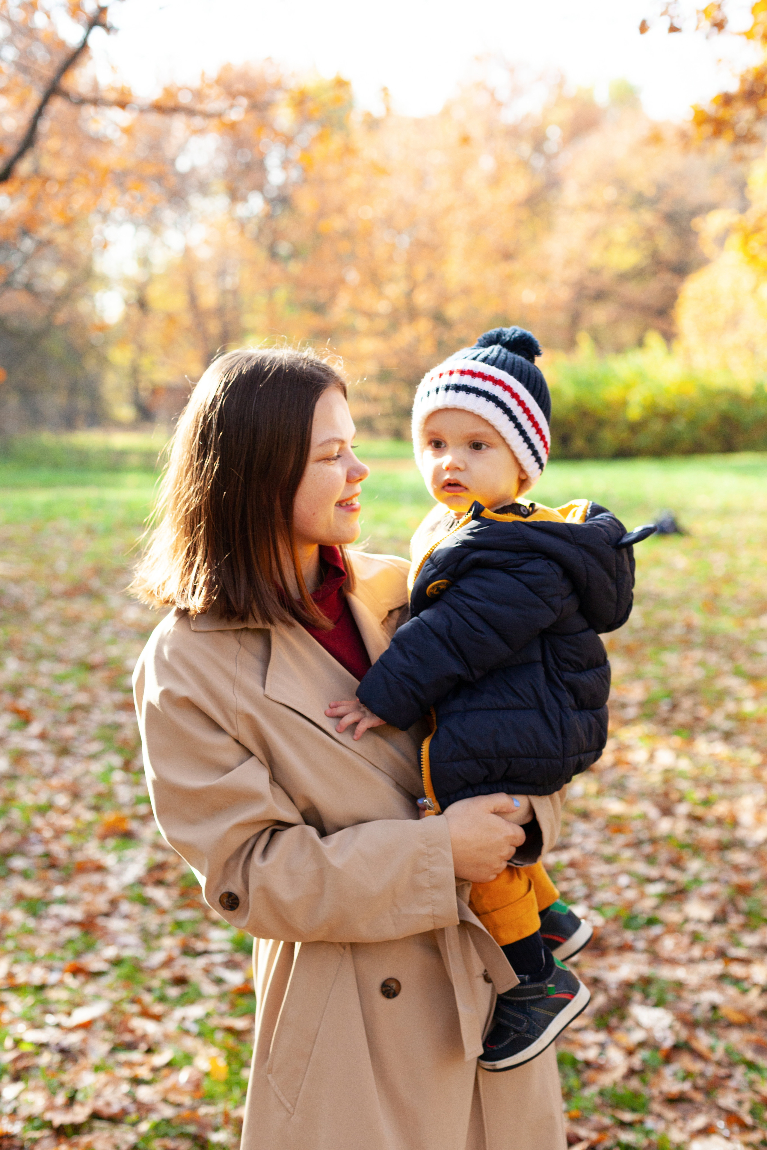 Осенняя семейная фотопрогулка на острове Елагин. Детский и контент фотограф Надя Волкова Санкт-Петербург