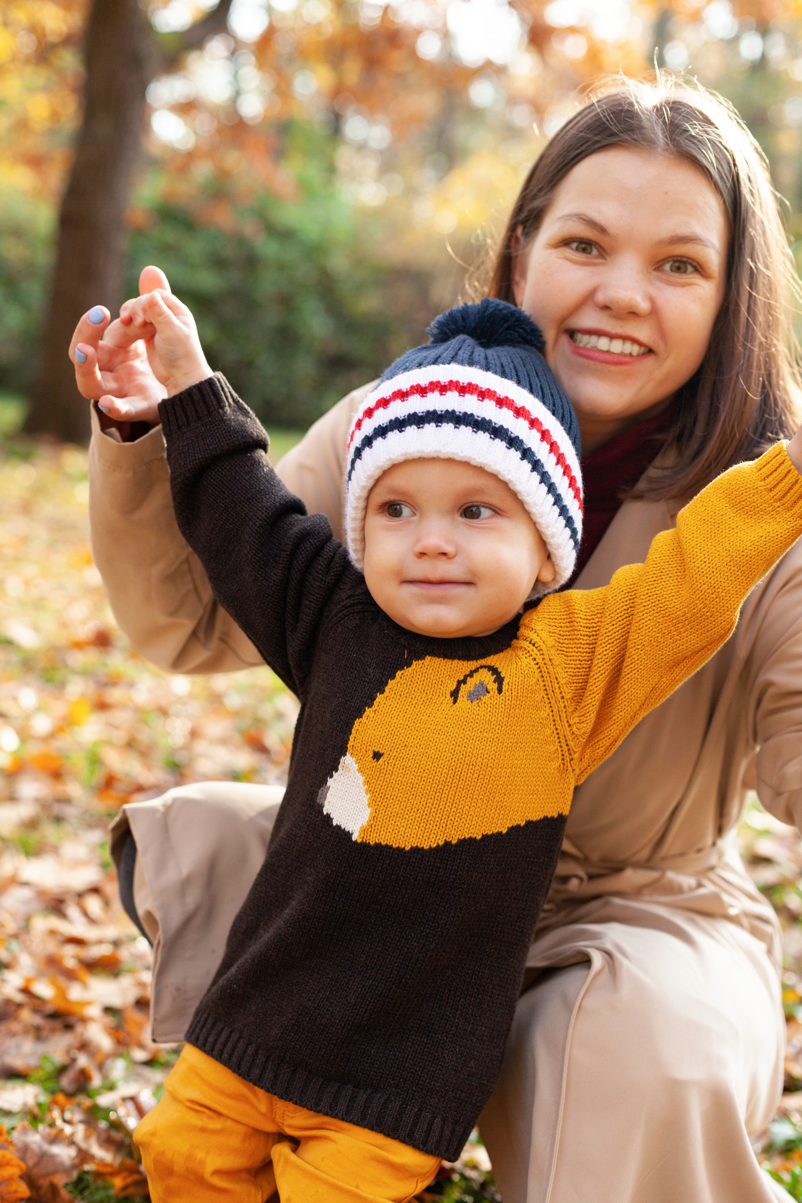 Осенняя семейная фотопрогулка на острове Елагин. Детский и контент фотограф Надя Волкова Санкт-Петербург