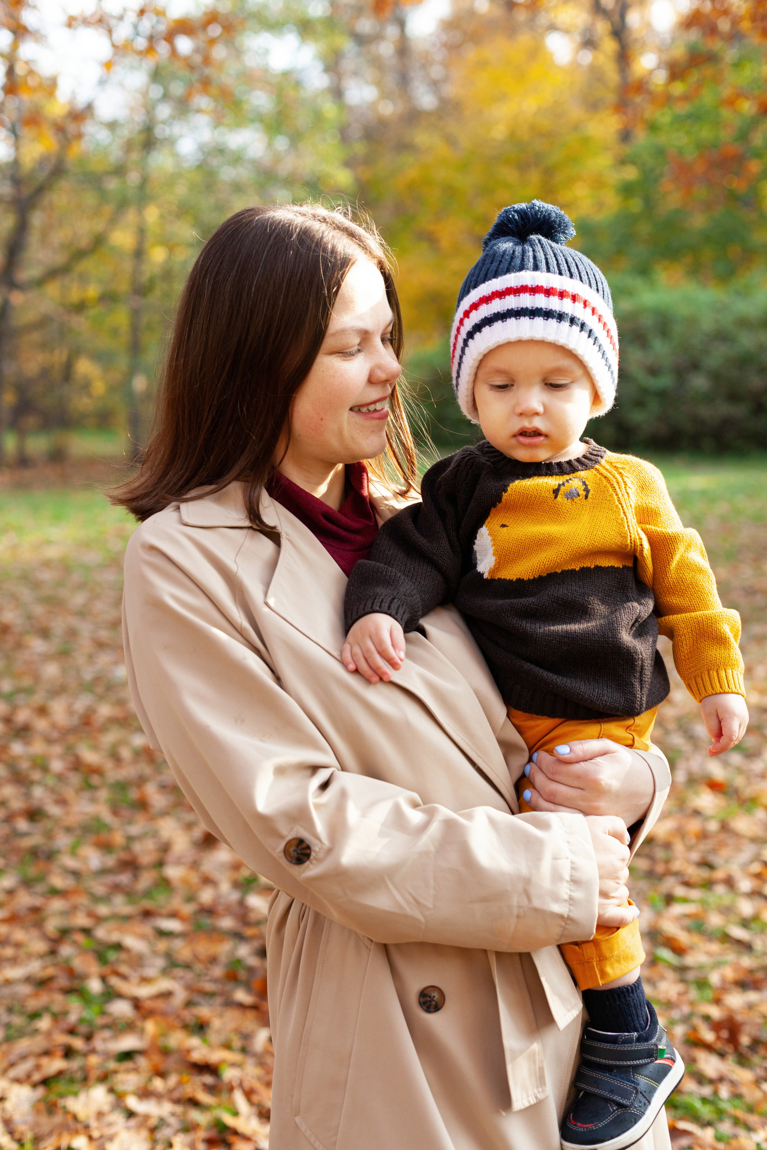 Осенняя семейная фотопрогулка на острове Елагин. Детский и контент фотограф Надя Волкова Санкт-Петербург