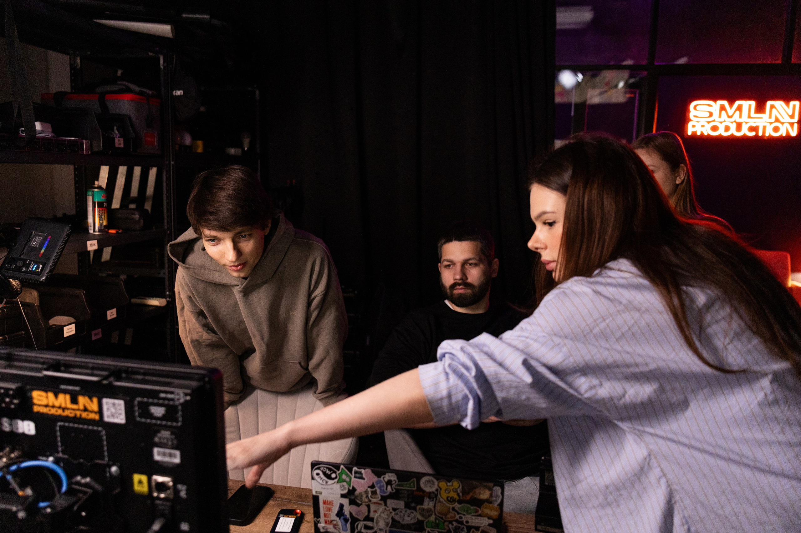 Бекстейдж съёмок шоу. Главная