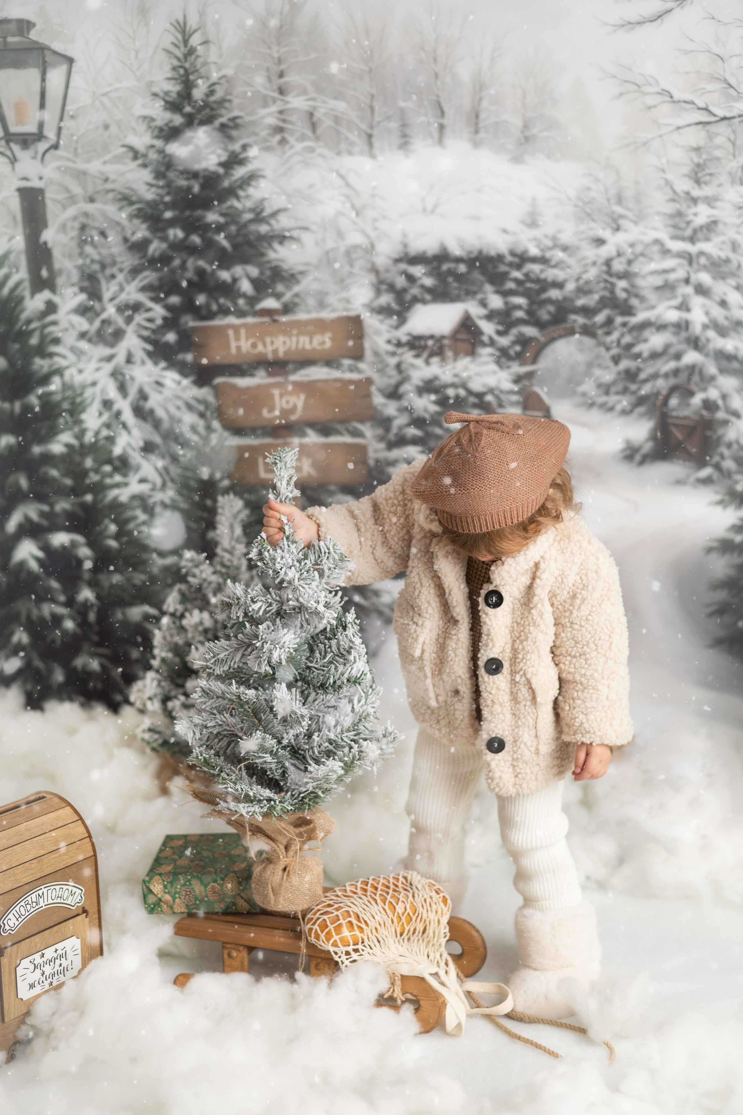 «Лесная опушка». «Вкадре» — фотосессия новорожденных Тула | детский фотограф в Туле