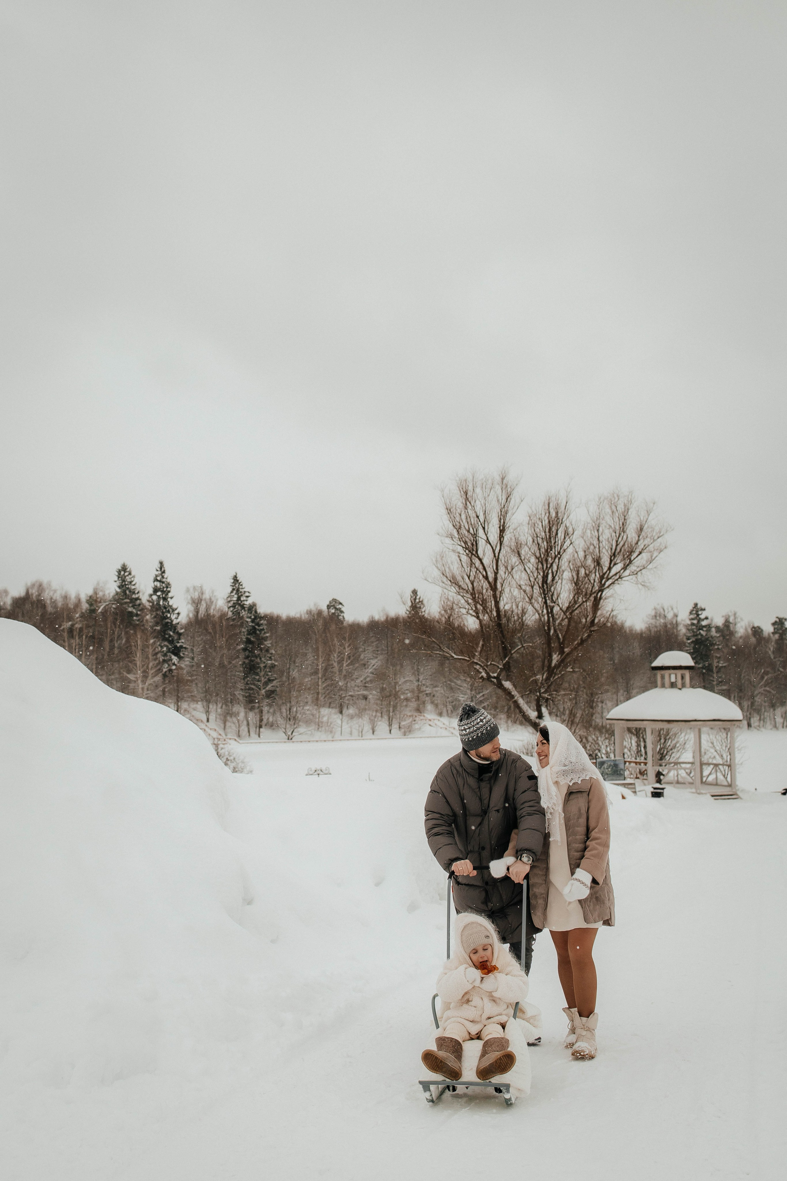 Зимняя семейная Москва. Семейный фотограф в Москве, Щелково, Фрязино _ Виктория Степанова