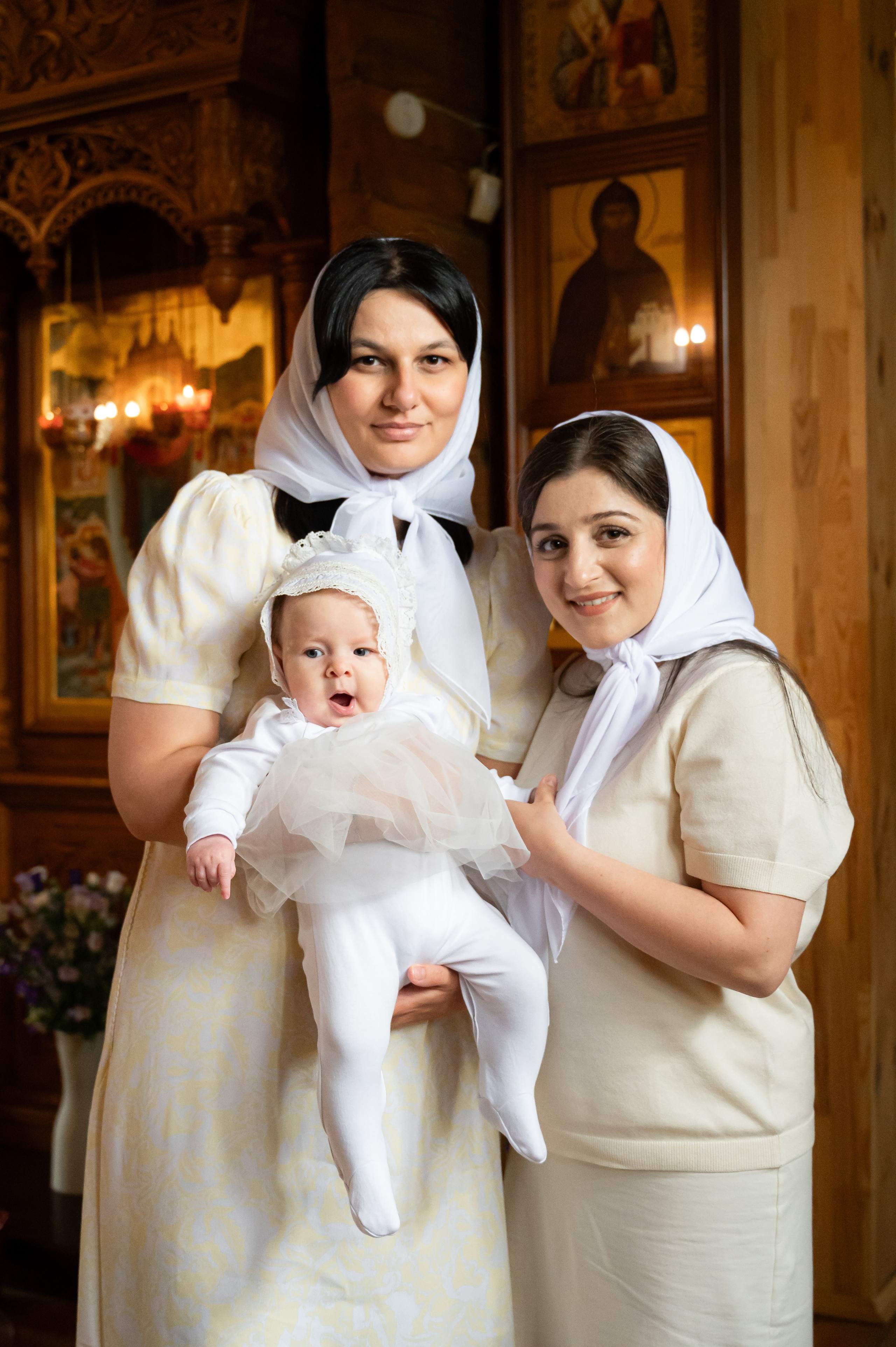 Крещение. Портретный и свадебный фотограф в Москве Анастасия Терентьева