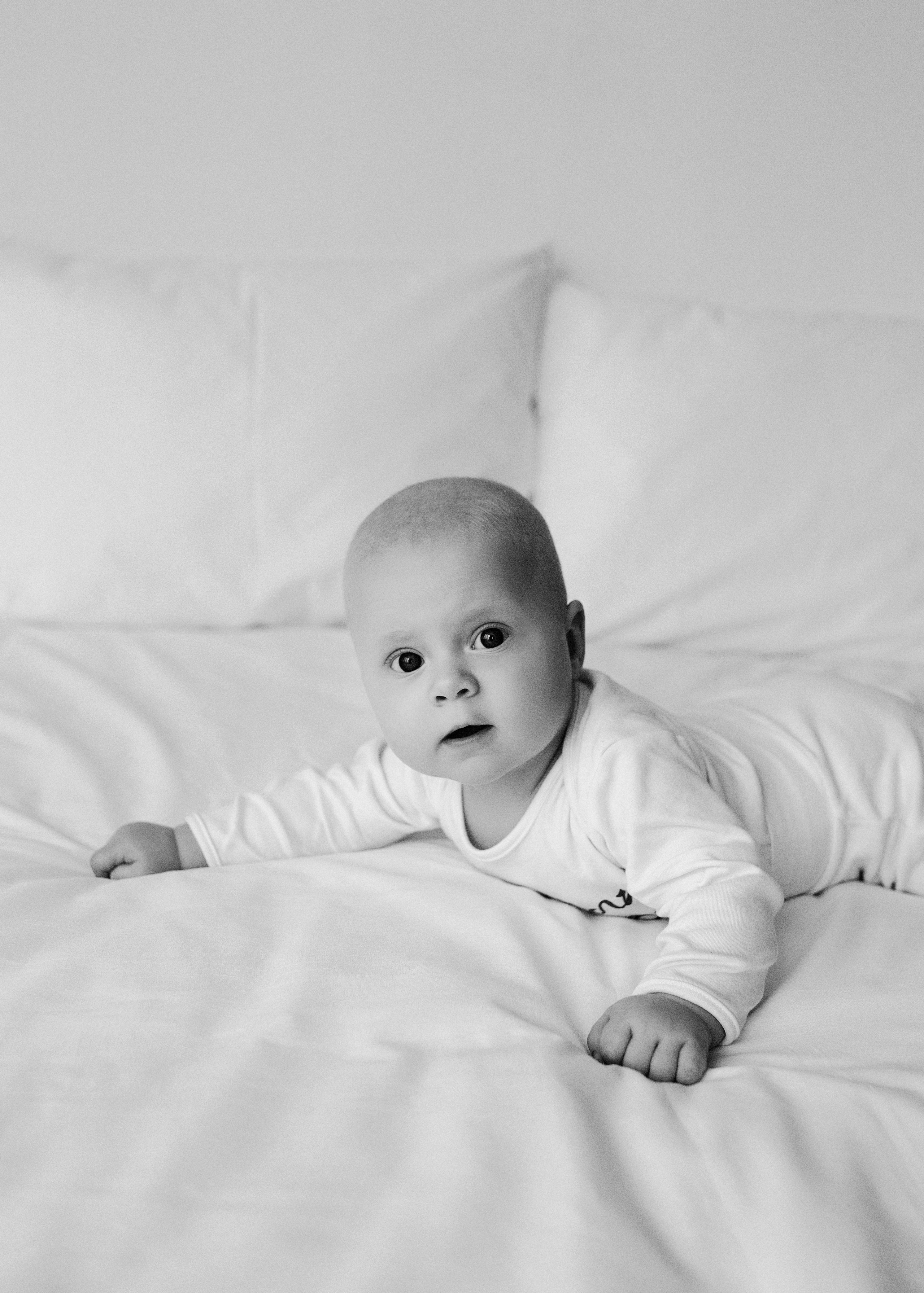 Студийная съёмка, малышу 4 месяца