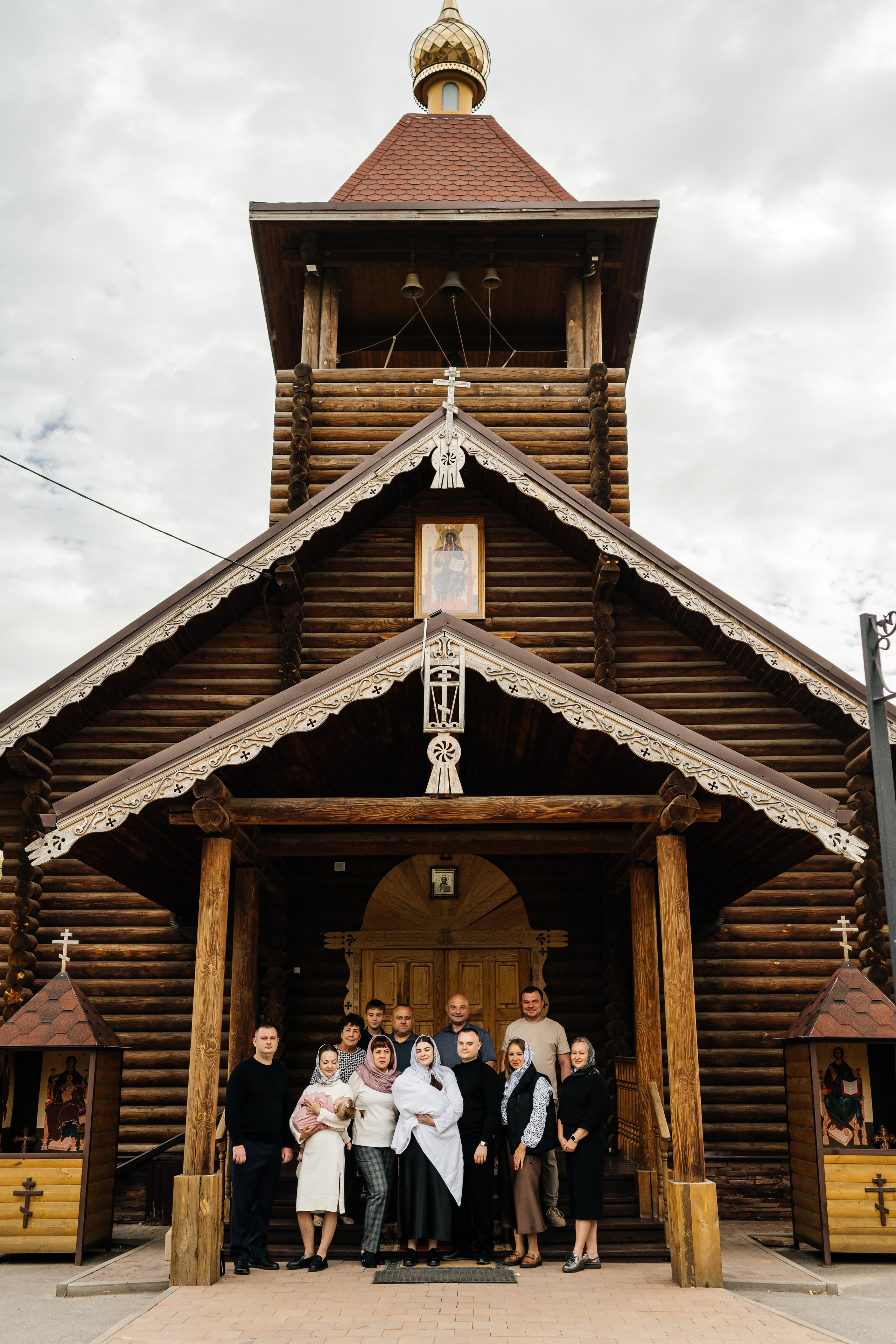 Храм на Ворошилова (деревянная церковь). Фотограф в Каменске-Шахтинском и парке Лога Ольга Сагал