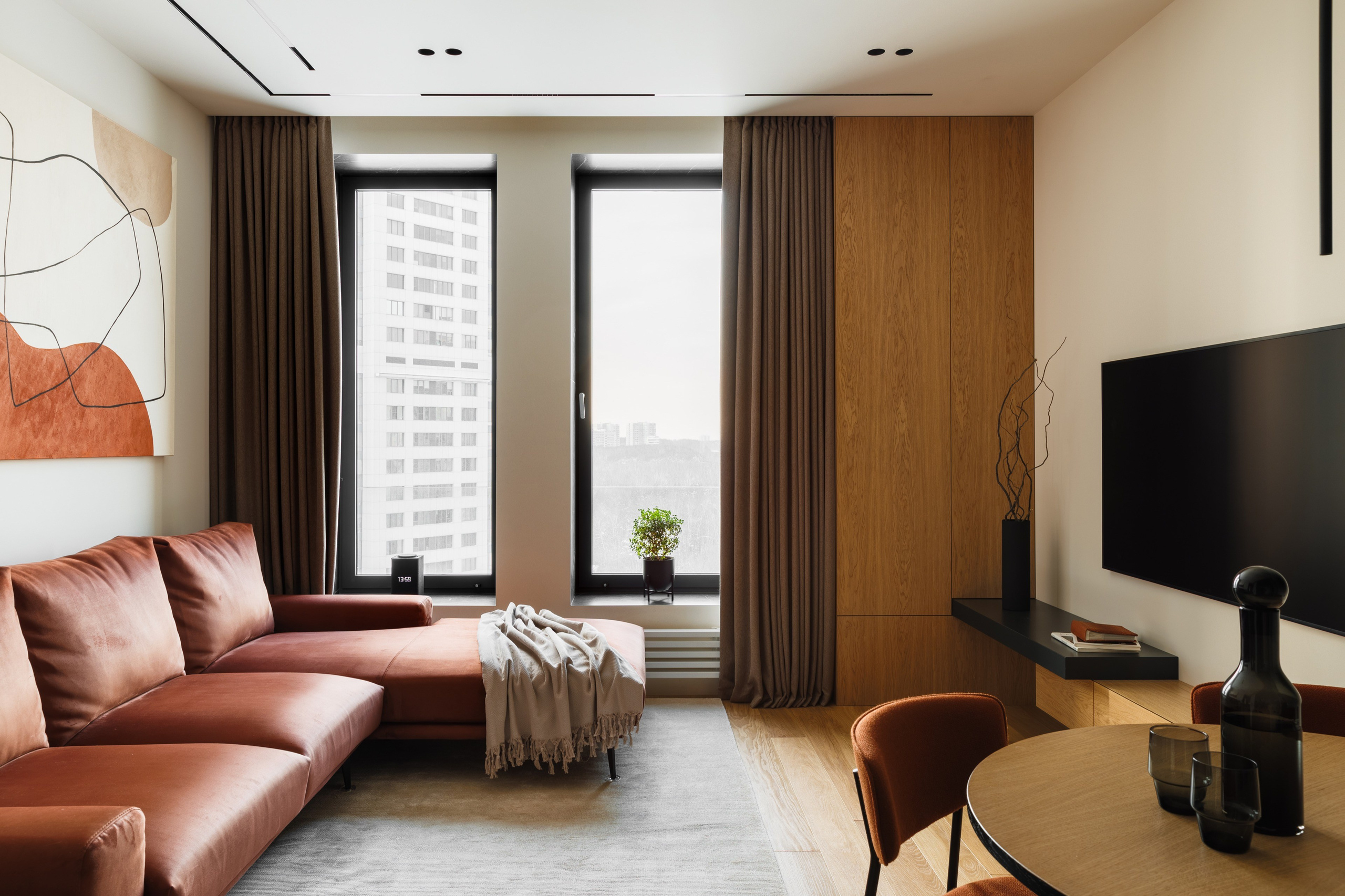 Apartment of 100 sq.m in the residential complex Vander Park. Commercial photographer | Anton Ermakov