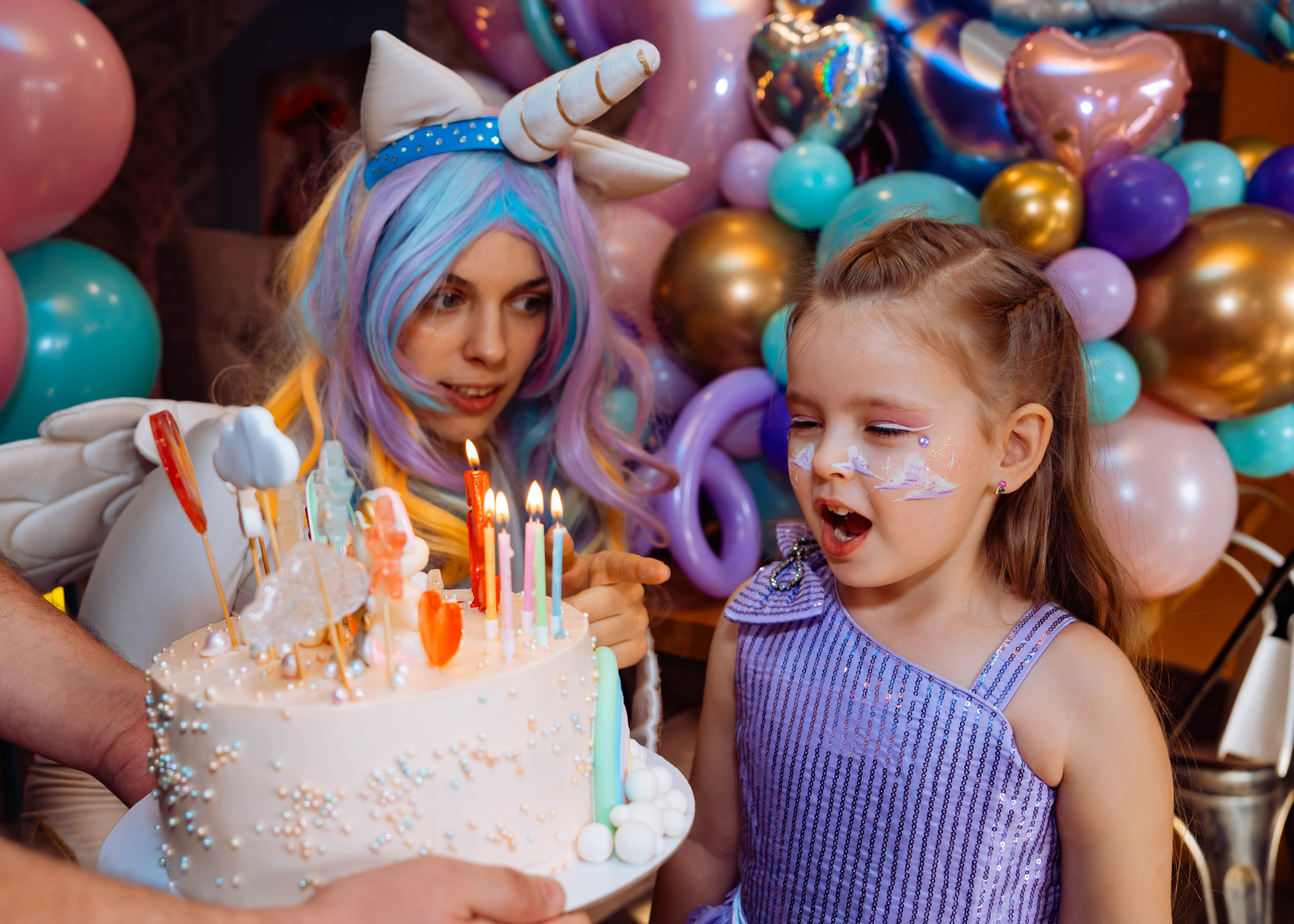 День Рождения с Единорожкой. Крамер Юлиана детский и семейный фотограф