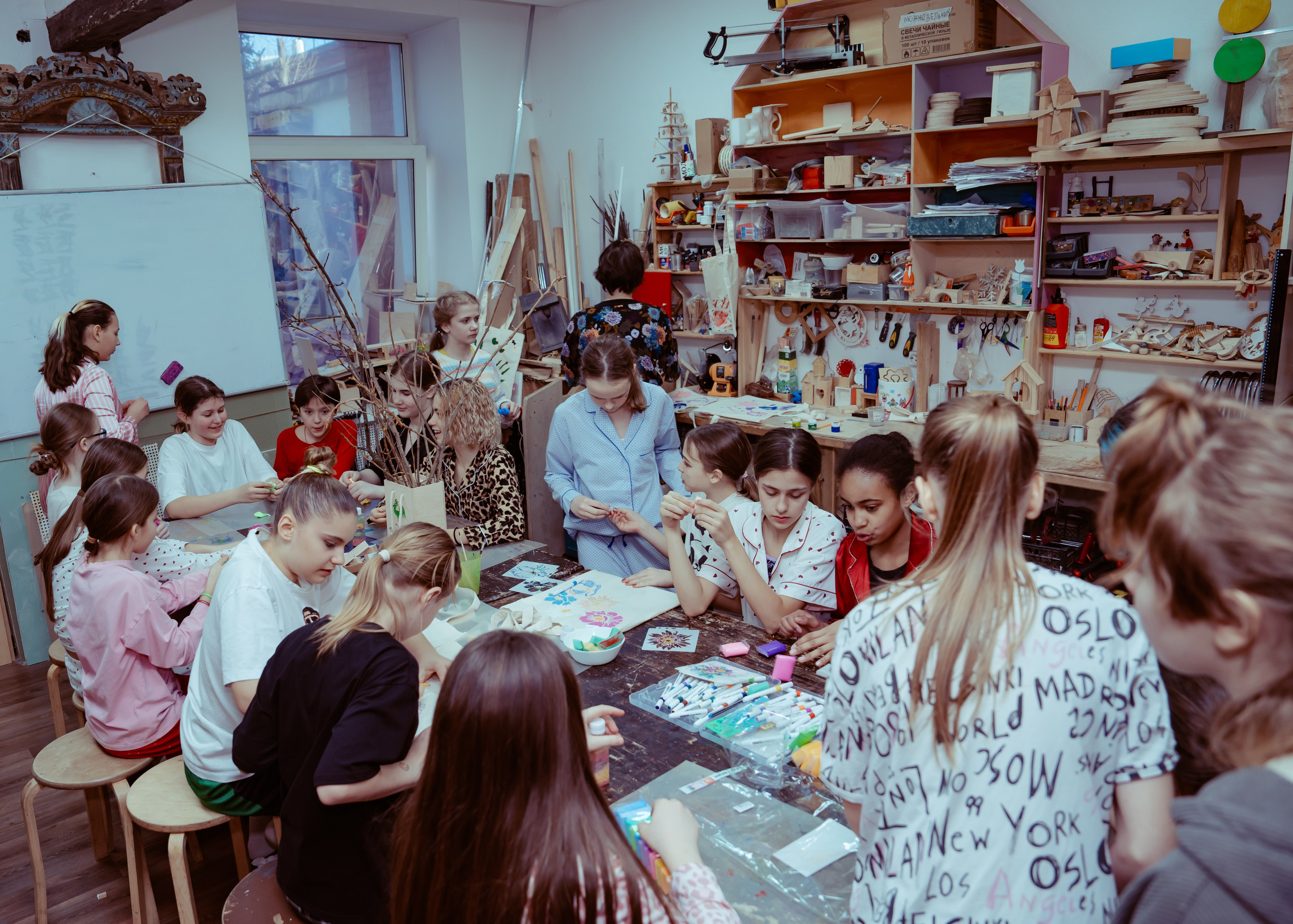 «Пижамная вечеринка». Крамер Юлиана детский и семейный фотограф