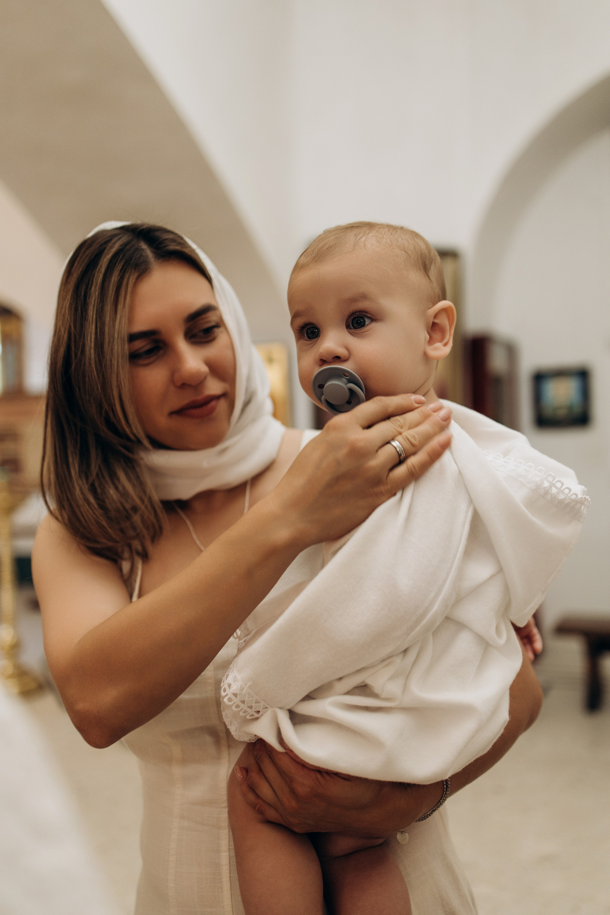 Крещение Радмира. Самый теплый фотограф в Краснодаре Рябоконь Ксения