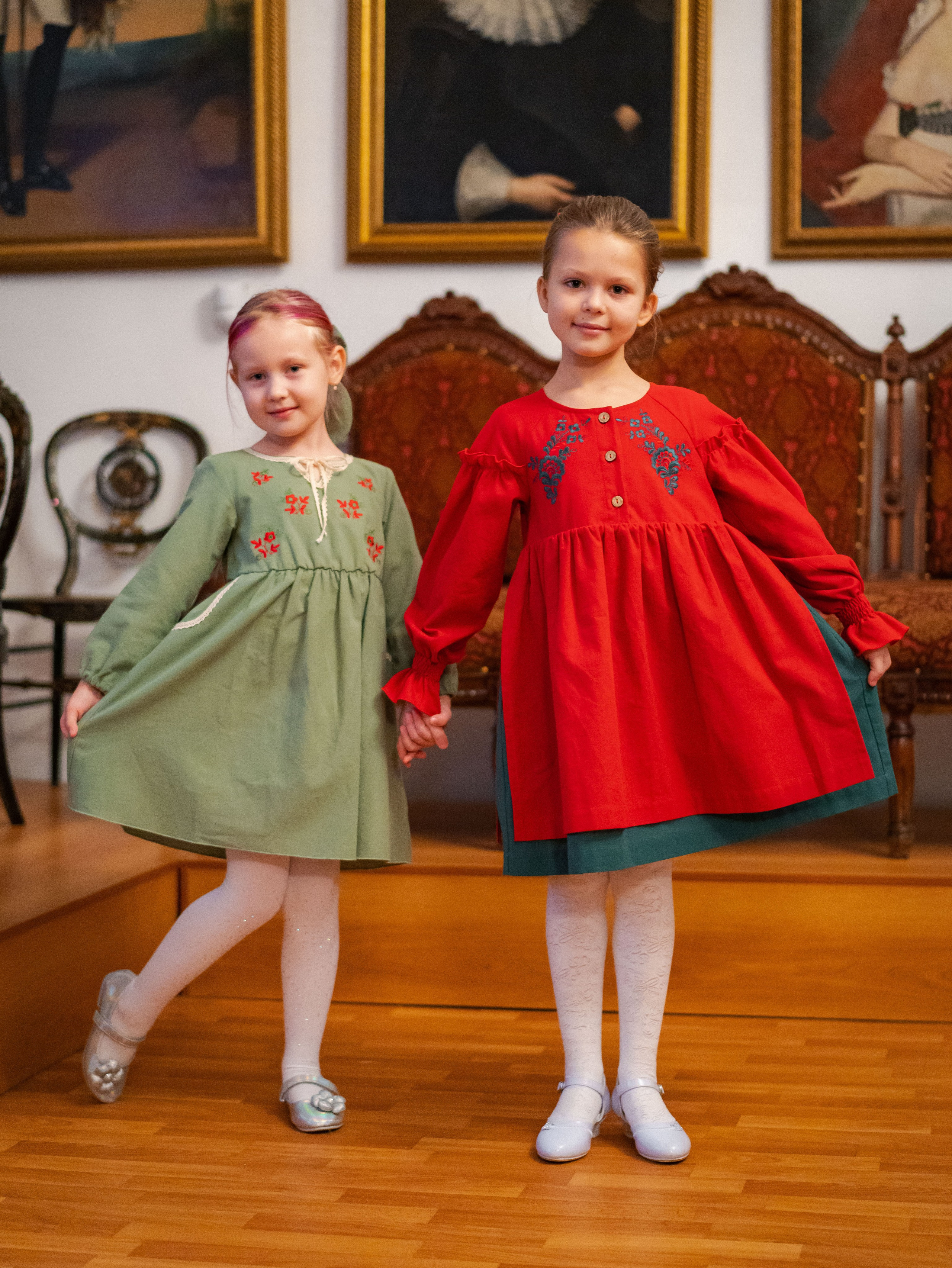 Показ одежды в рамках выставки «105. Лучшее». Фотограф Москва