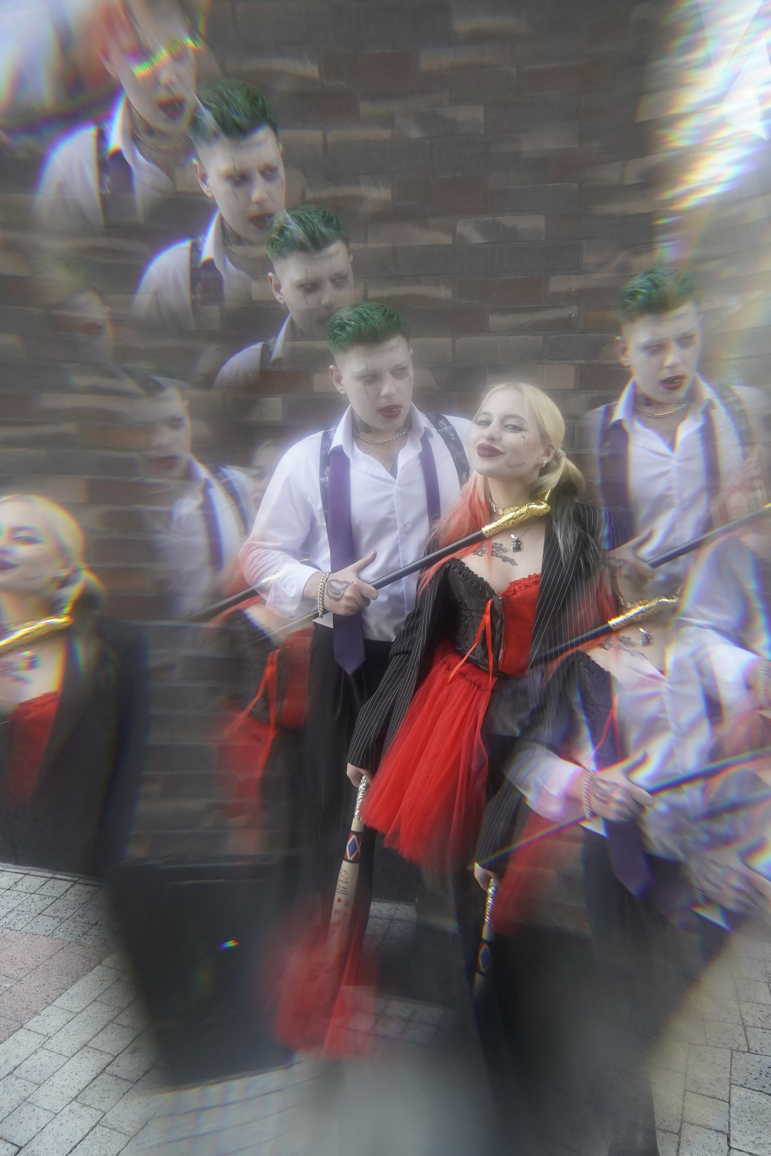 Харли и Джокер. Фотограф и видеограф Елена Суетенкова, Создание ярких воспоминаний о важных событиях. Москва, Россия, Мир