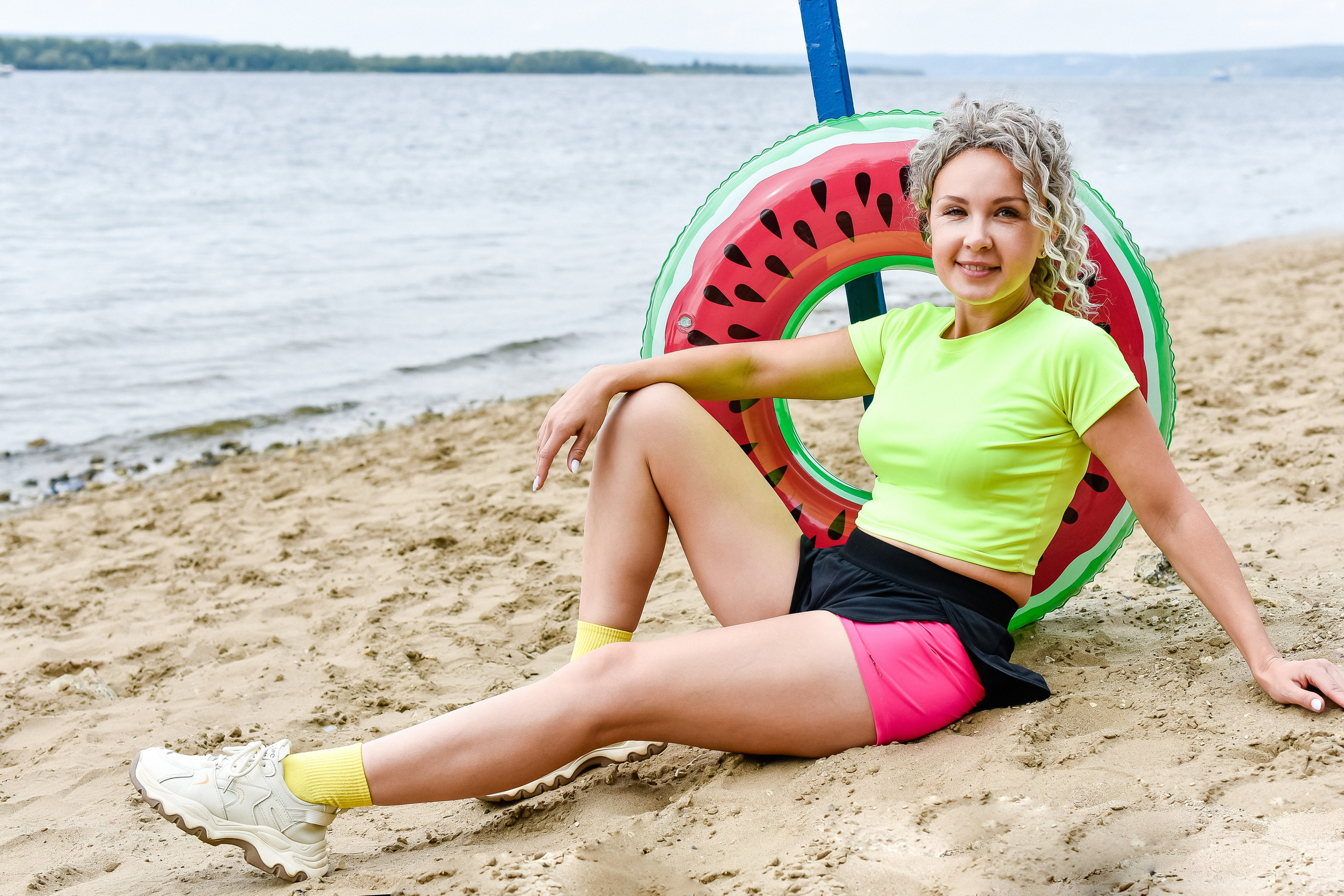 Фитнес-леди