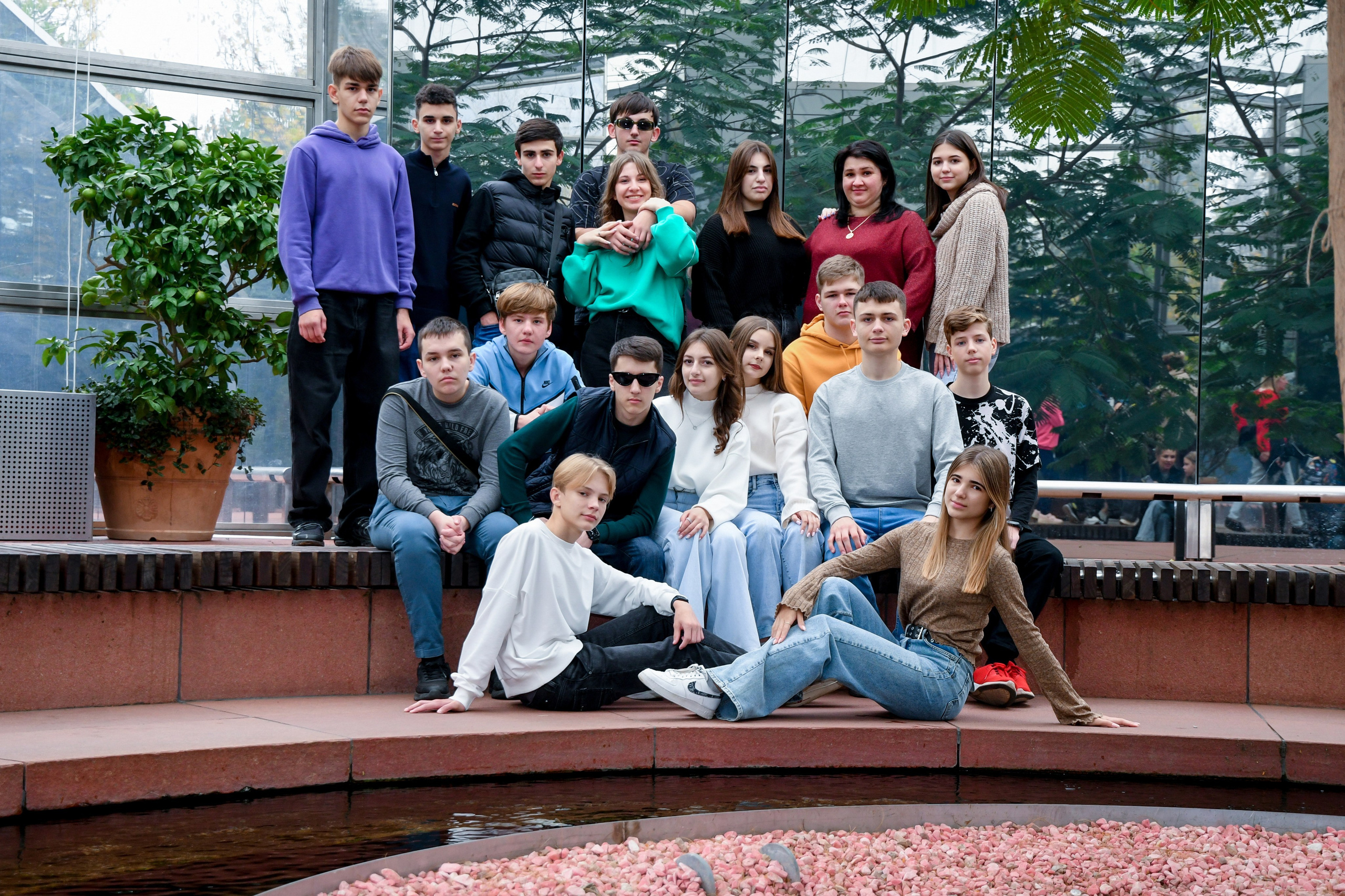 Фотосессия для выпускного альбома в парке Галицкого. Вячеслав Скрипник Фотограф Краснодар