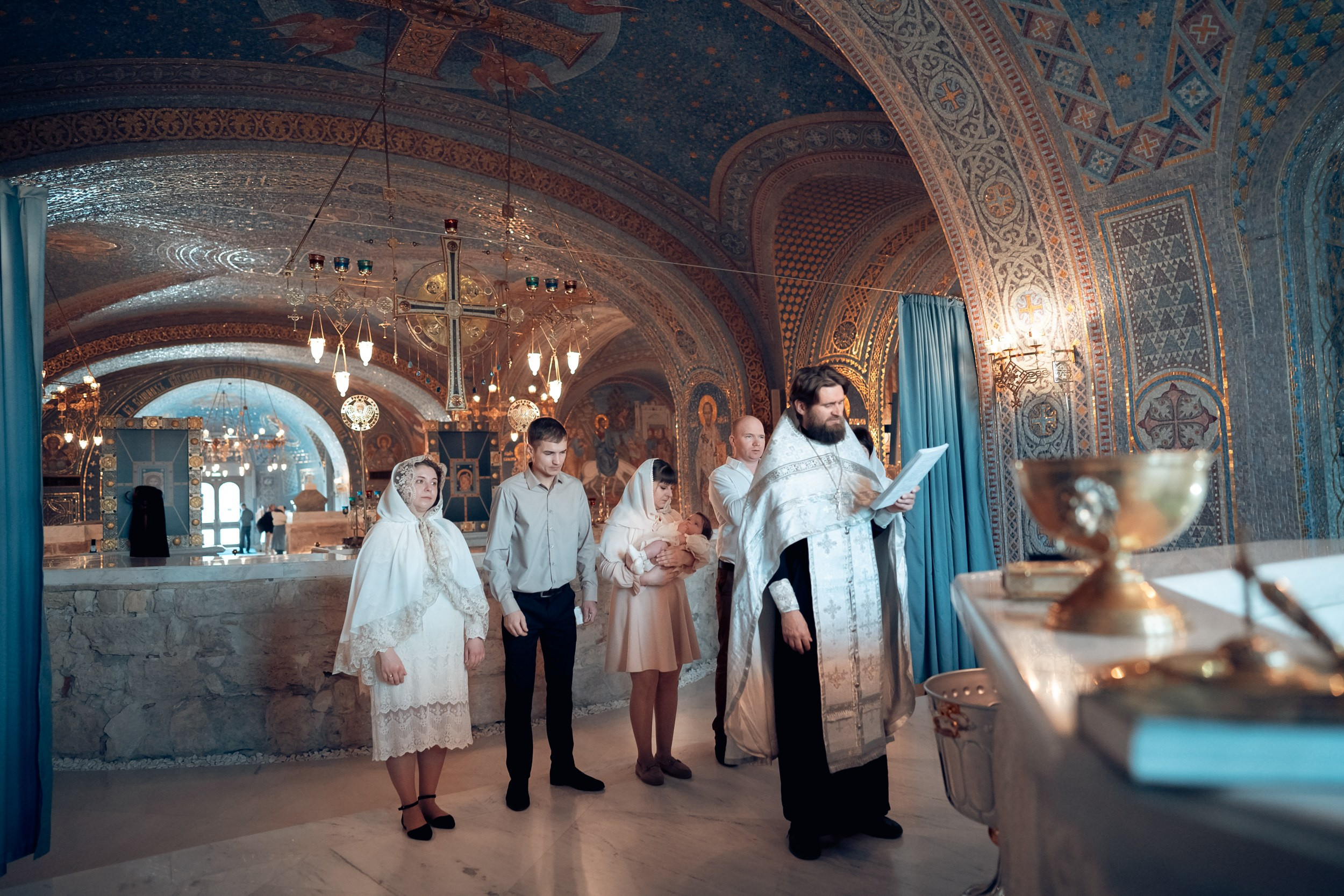 Крещение, Владимирский собор в Херсонесе, г. Севастополь. Церковный фотограф Севастополь