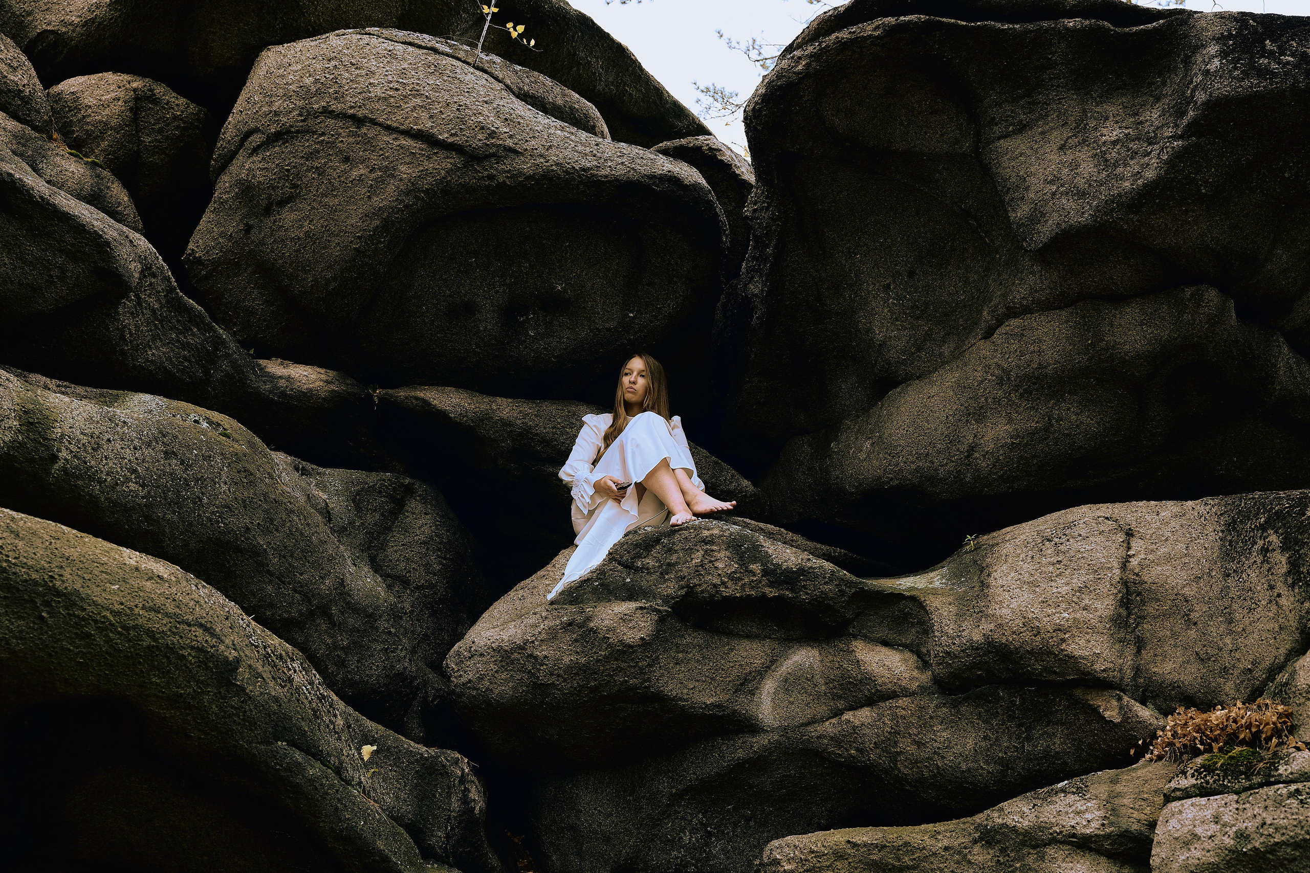 Инна, скалы Малые черти. Предметный и репортажный фотограф Алексей Кротов