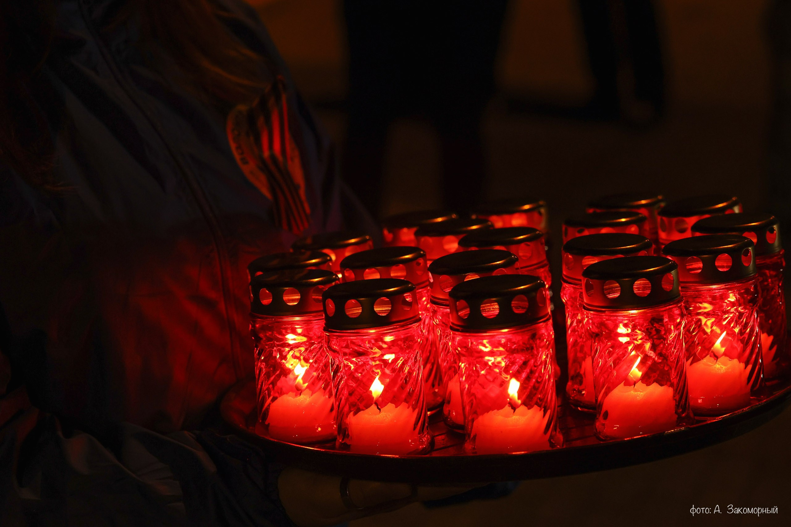 Открытие мемориала. Фотомастерская Андрея Закоморного