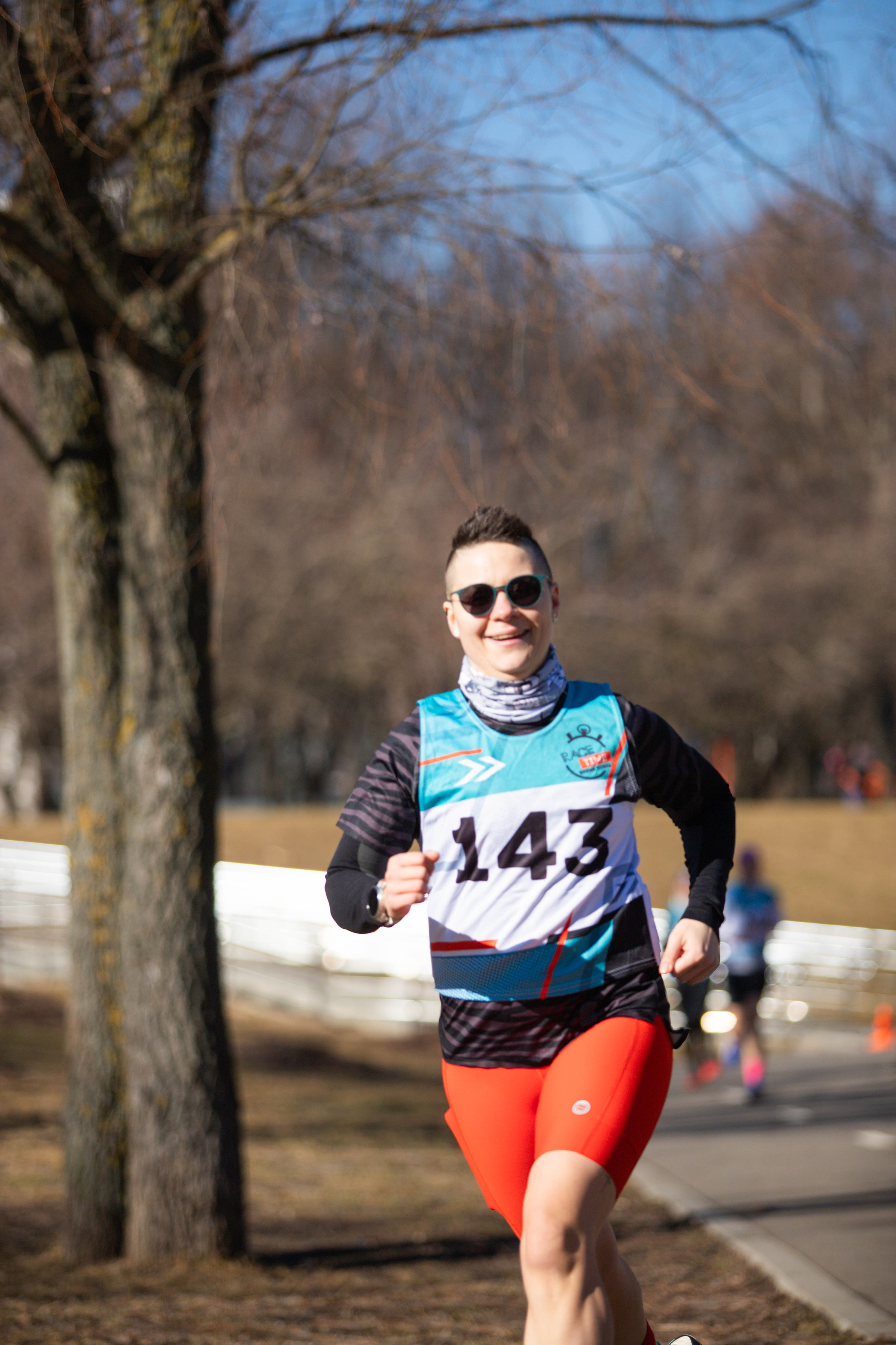 «Красивый забег» Парк Яуза. Александра Мельниченко/ Бегающий фотограф