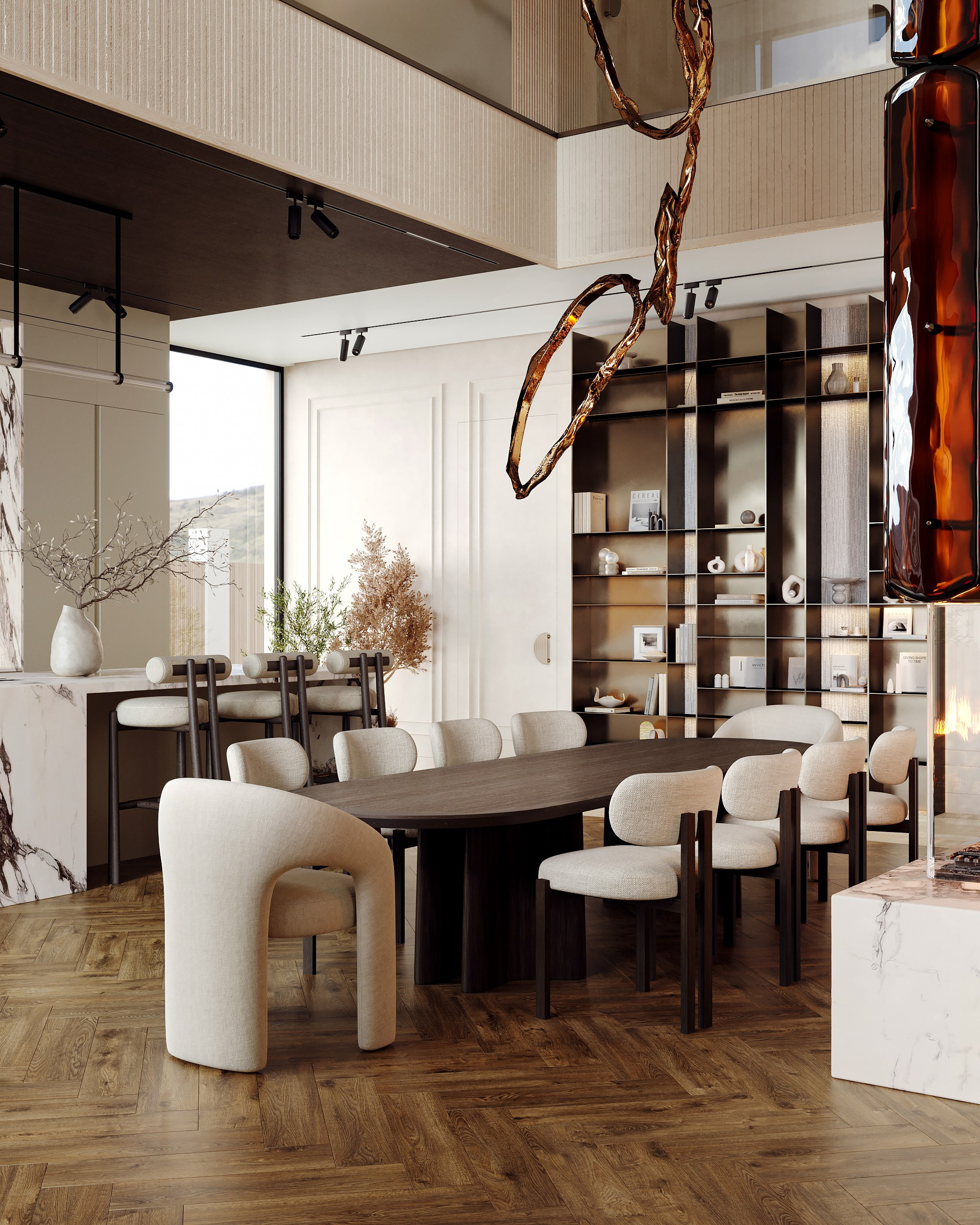 AMBER. Визуализация дизайн проектов