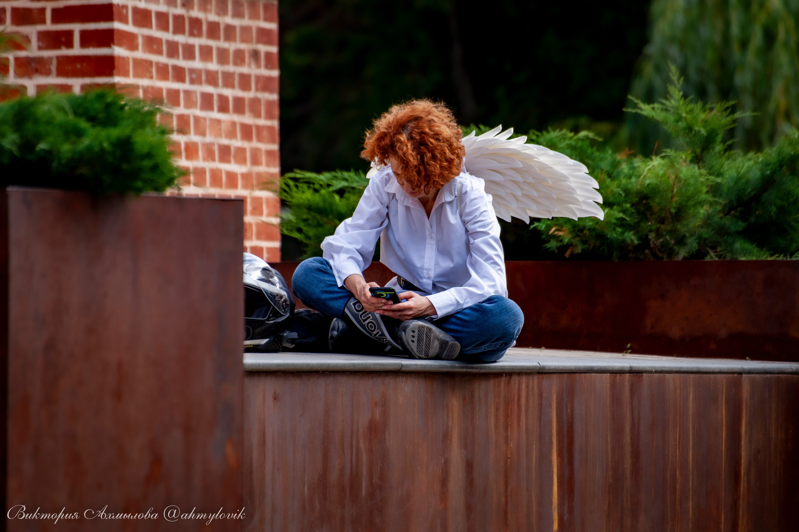 Света Веркова (Kawasaki Ninja Z400). Виктория Ахмылова. Фотограф в Москве