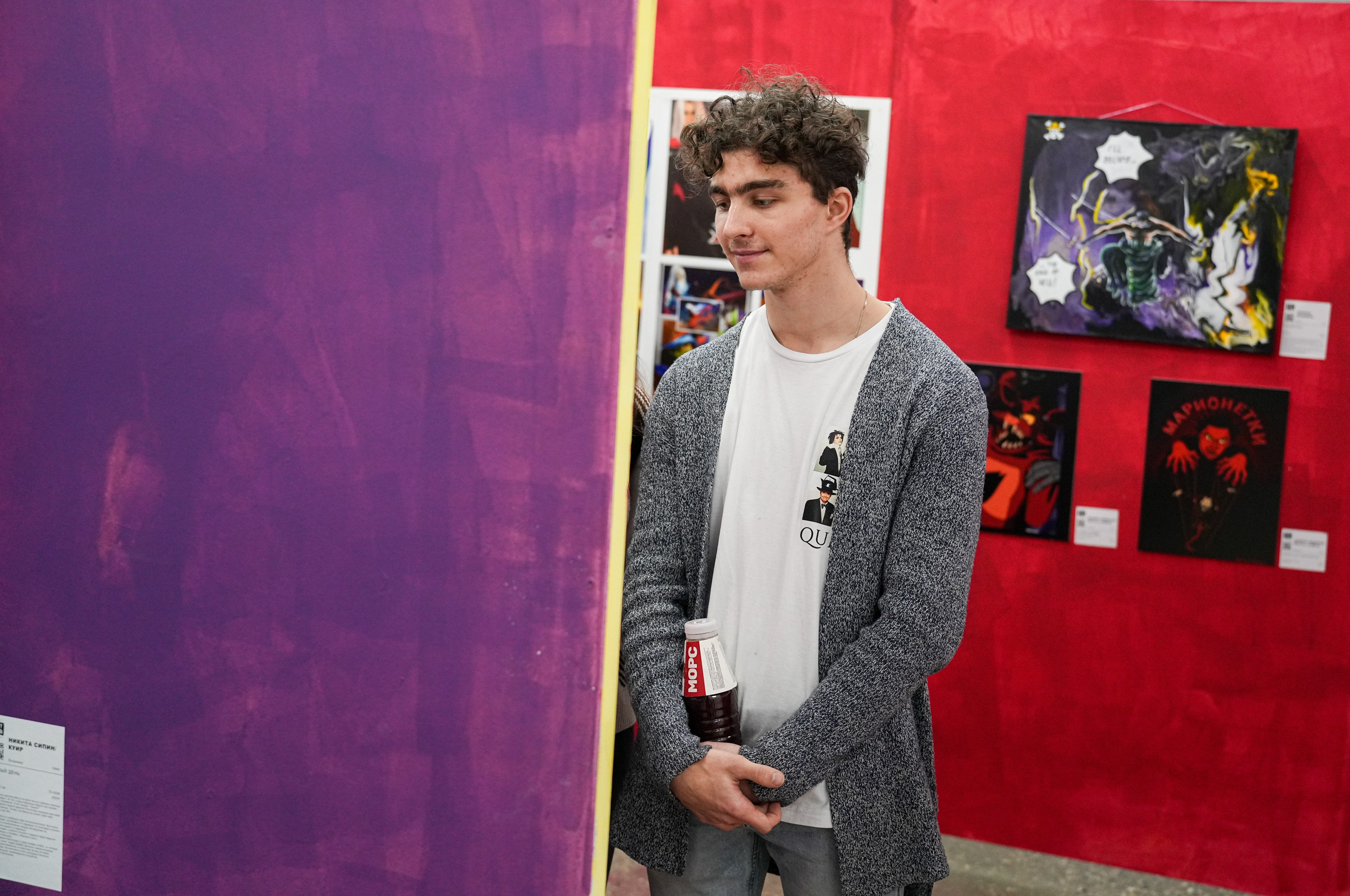 Открытие выставки «КомиксАрт». Спортивный и репортажный фотограф в Иваново Сергей Силкин