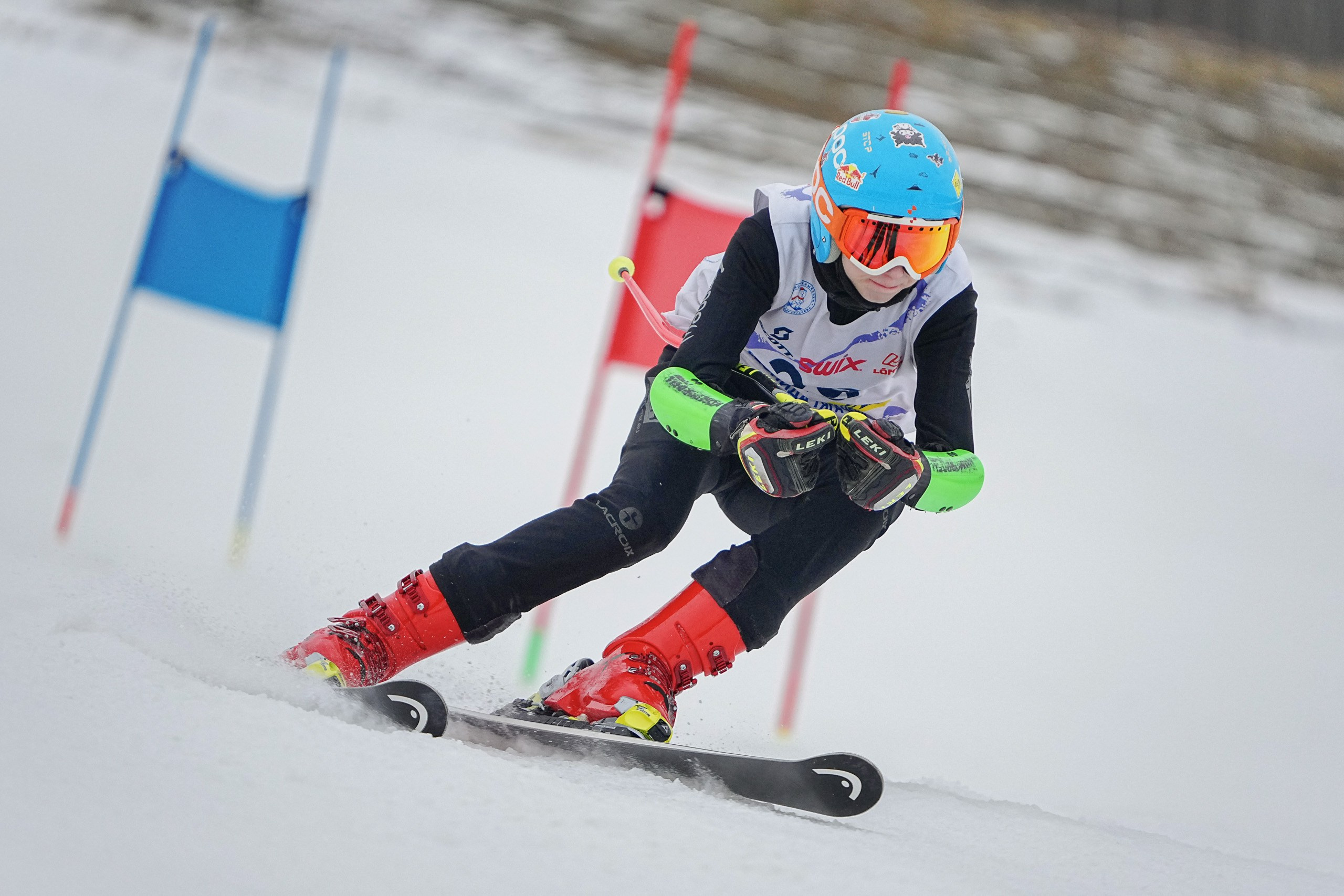 Горные лыжи. Первенство МО, GS U14, U16. Фотограф Студитский Евгений