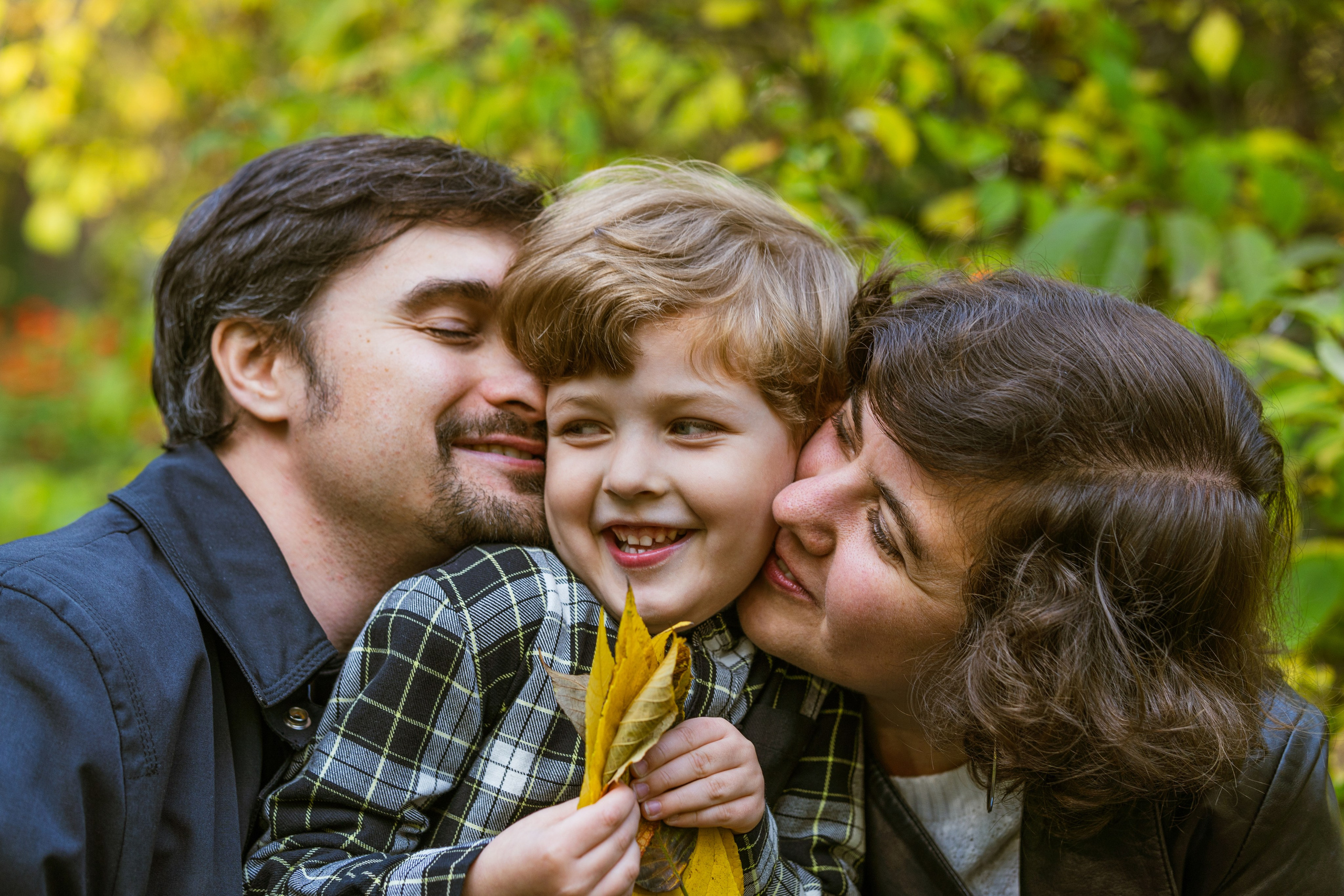 Наталья с семьёй. Портретный, репортажный и свадебный фотограф в Екатеринбурге Денис Южаков