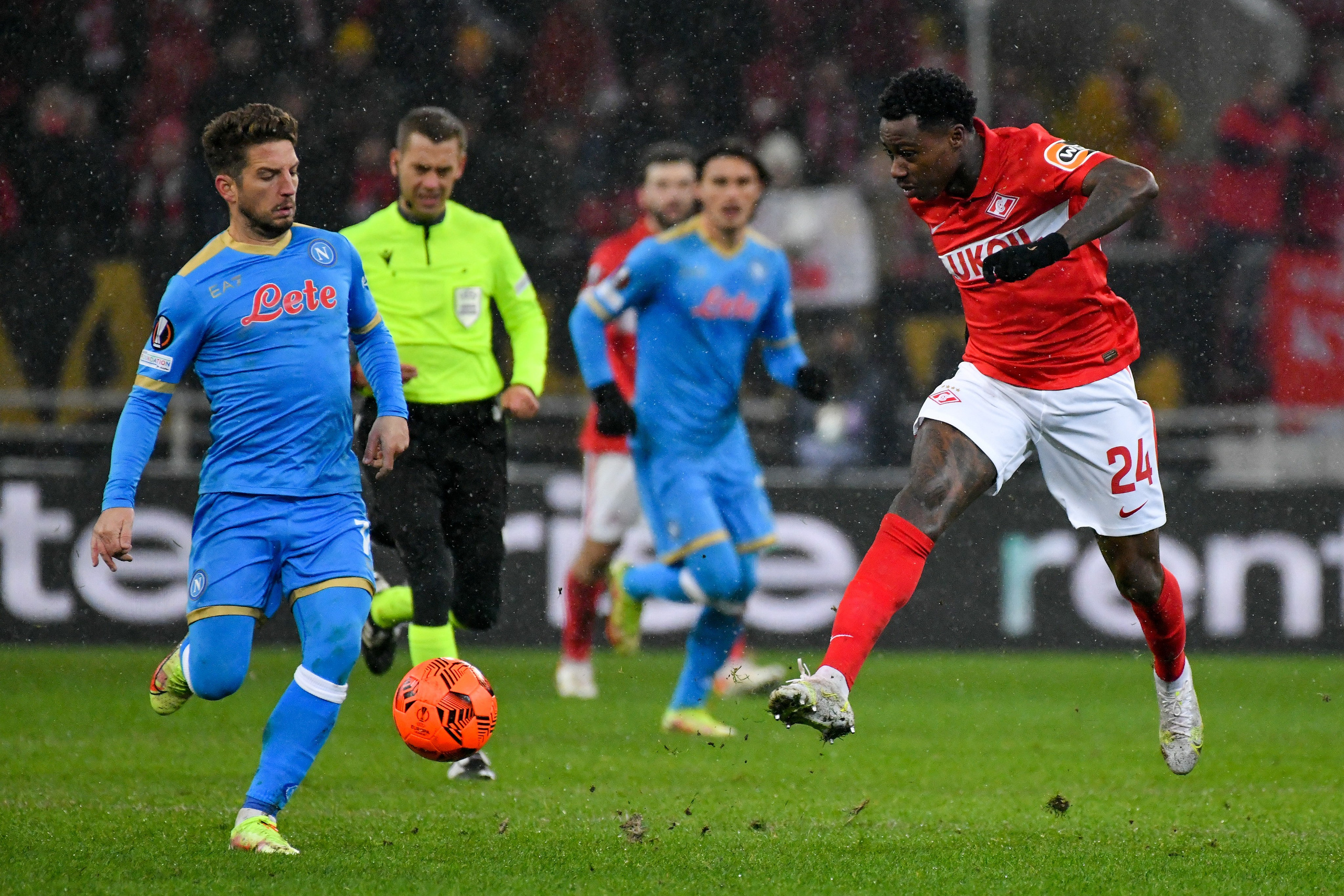 Лига Европы УЕФА: "Спартак" (Россия) - "Наполи" (Италия) / М24