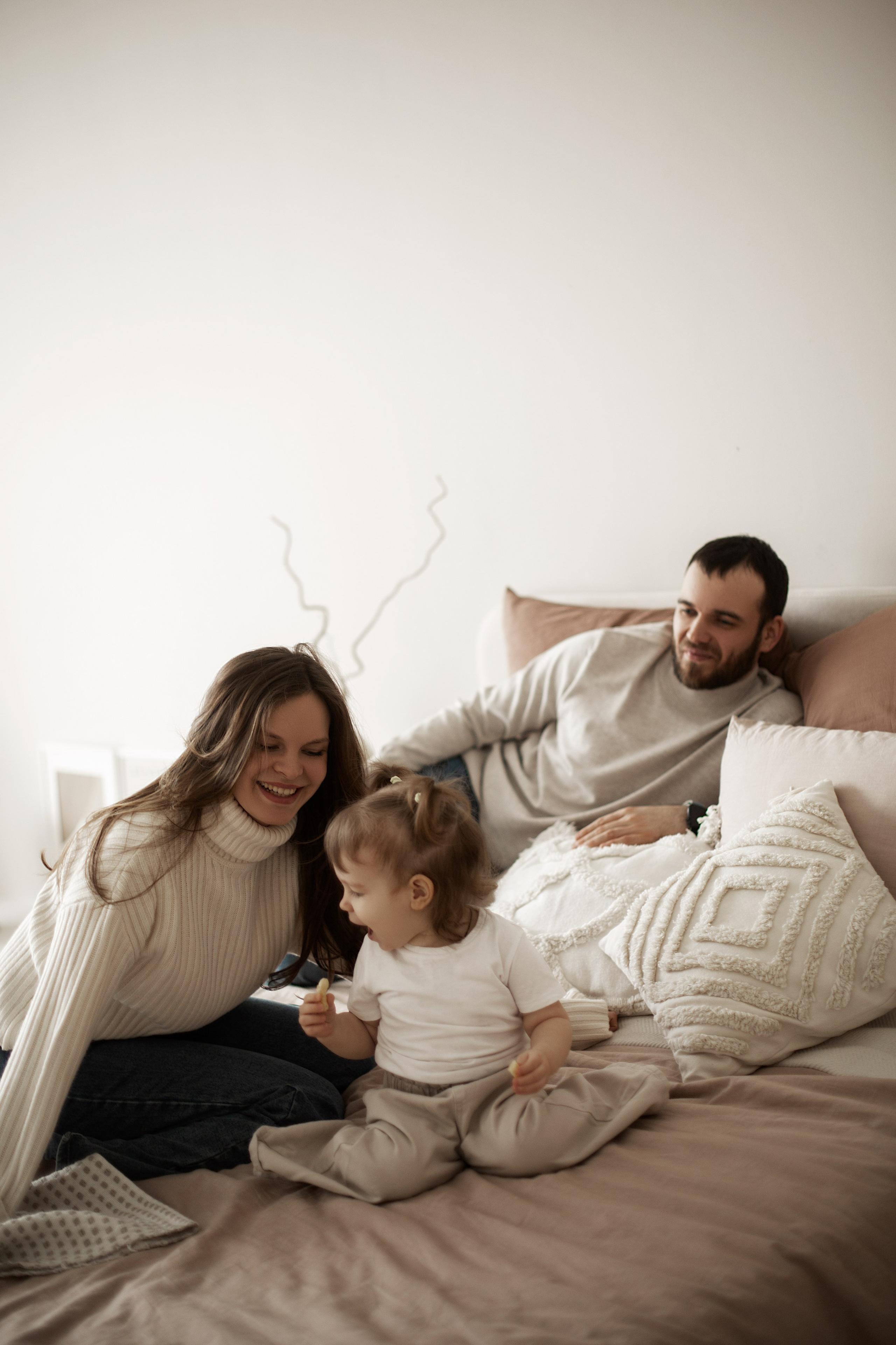 Алла, Сергей и Диана. Фотограф Алина Кучумова