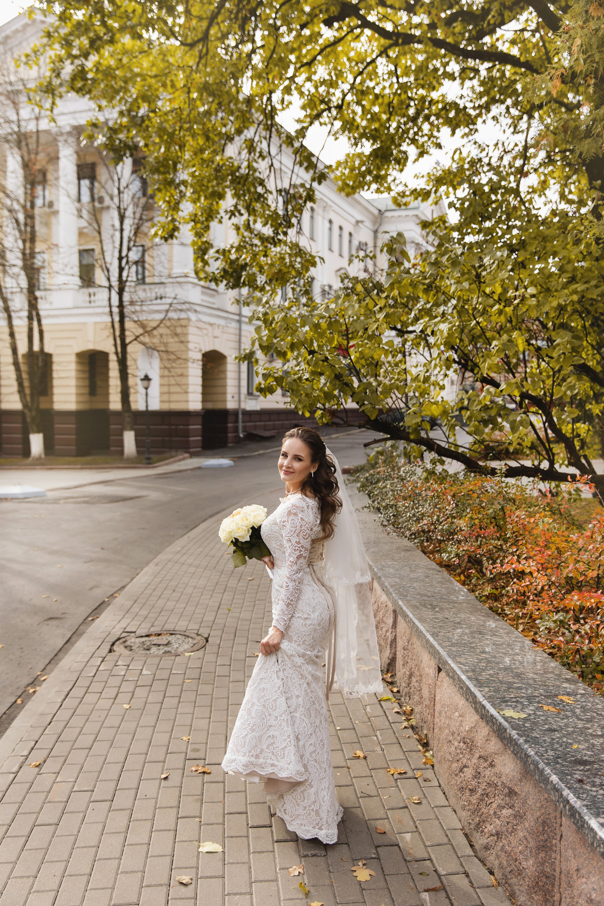 Макияж и прическа для невесты