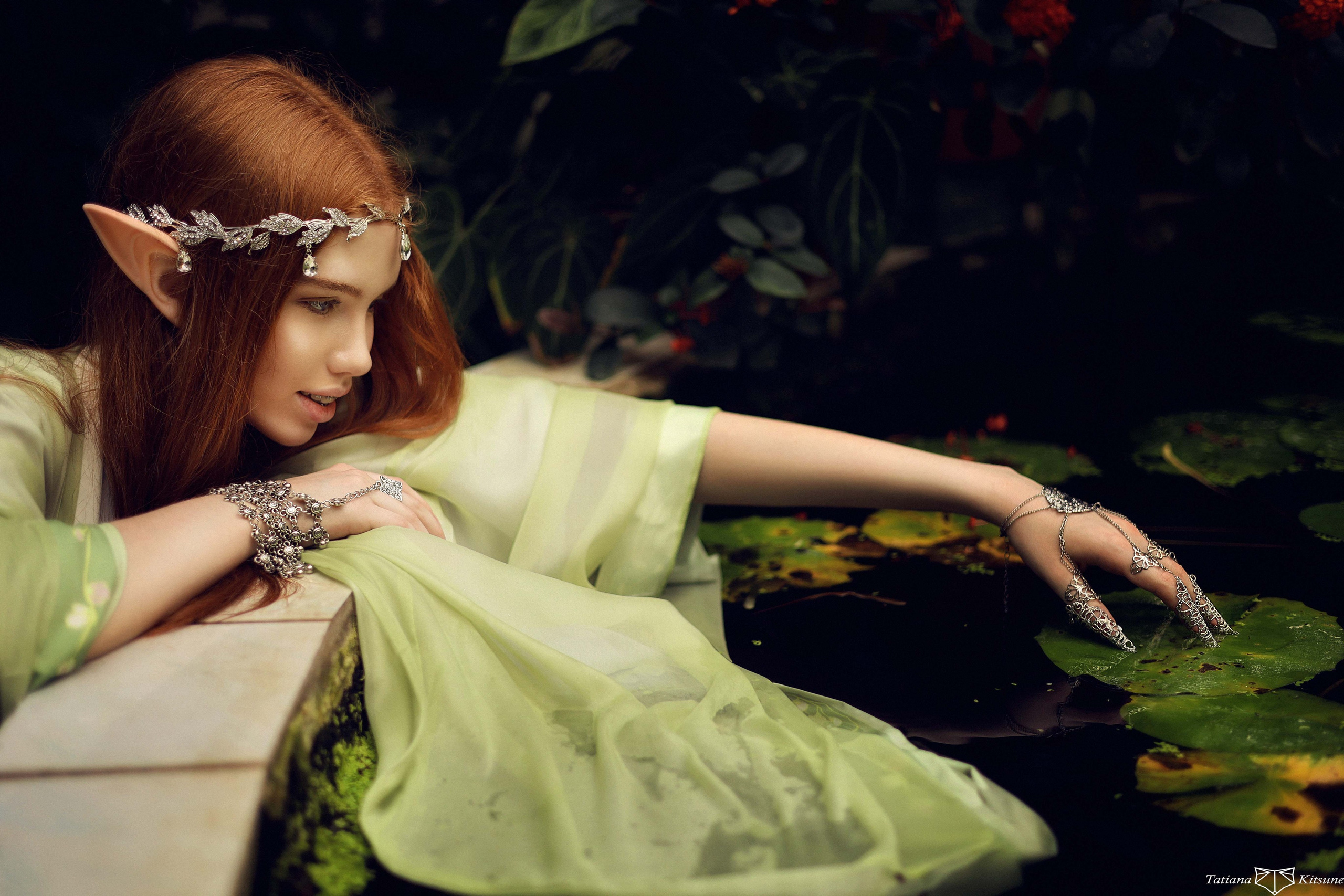 Полный костюм Эльфа для фотосессии. Эксклюзивный фотограф японских сказок в Екатеринбурге