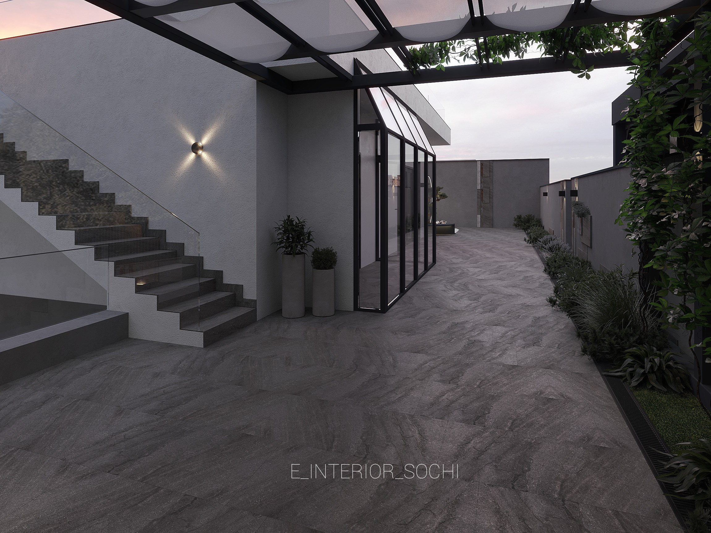 AIR_STONEWOOD. Дизайн интерьера Евгения Тисленко