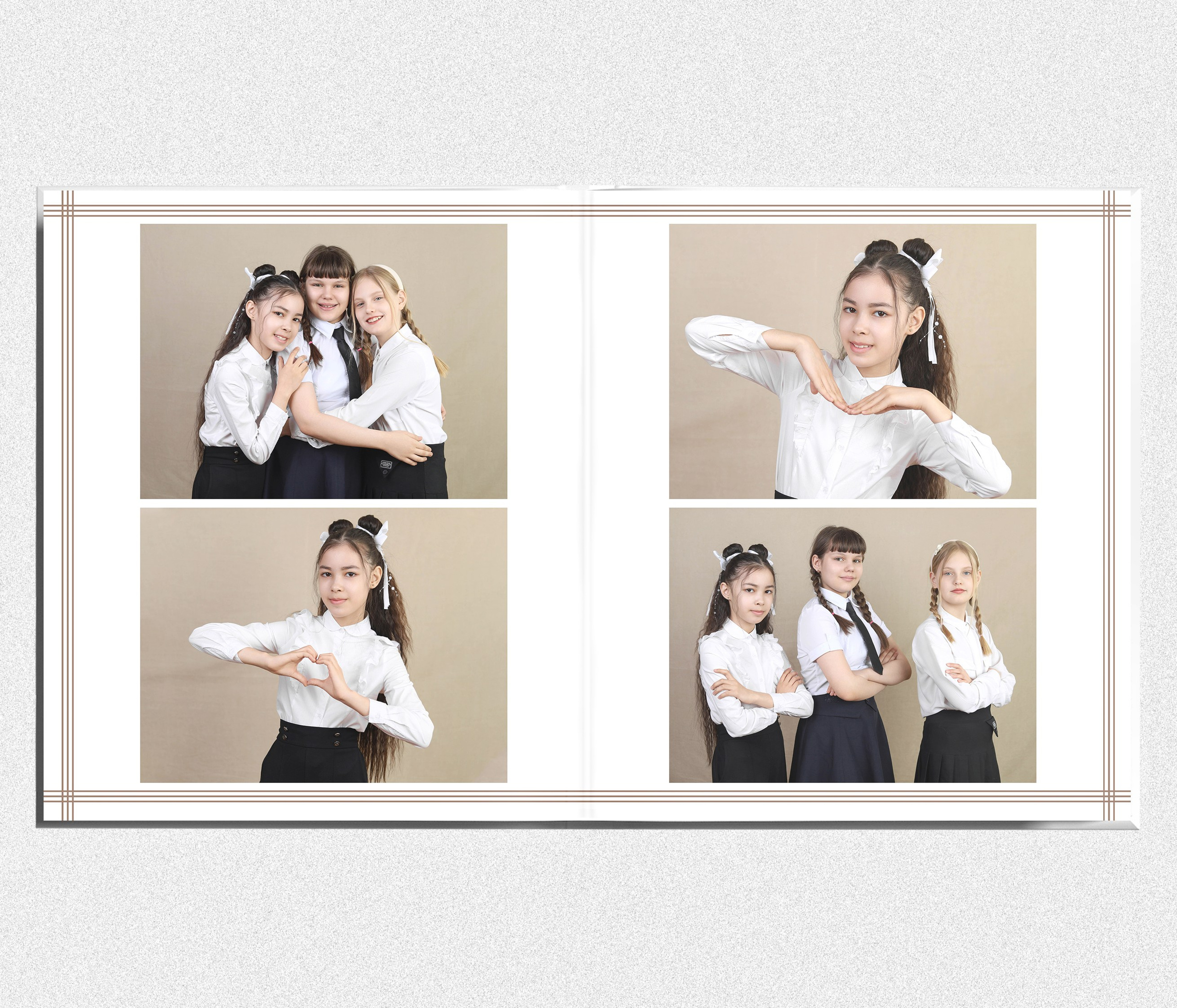 Альбом «В кубе» для начальной школы. Выпускные альбомы в Тюмени для школ, садов, вузов спортивных секций