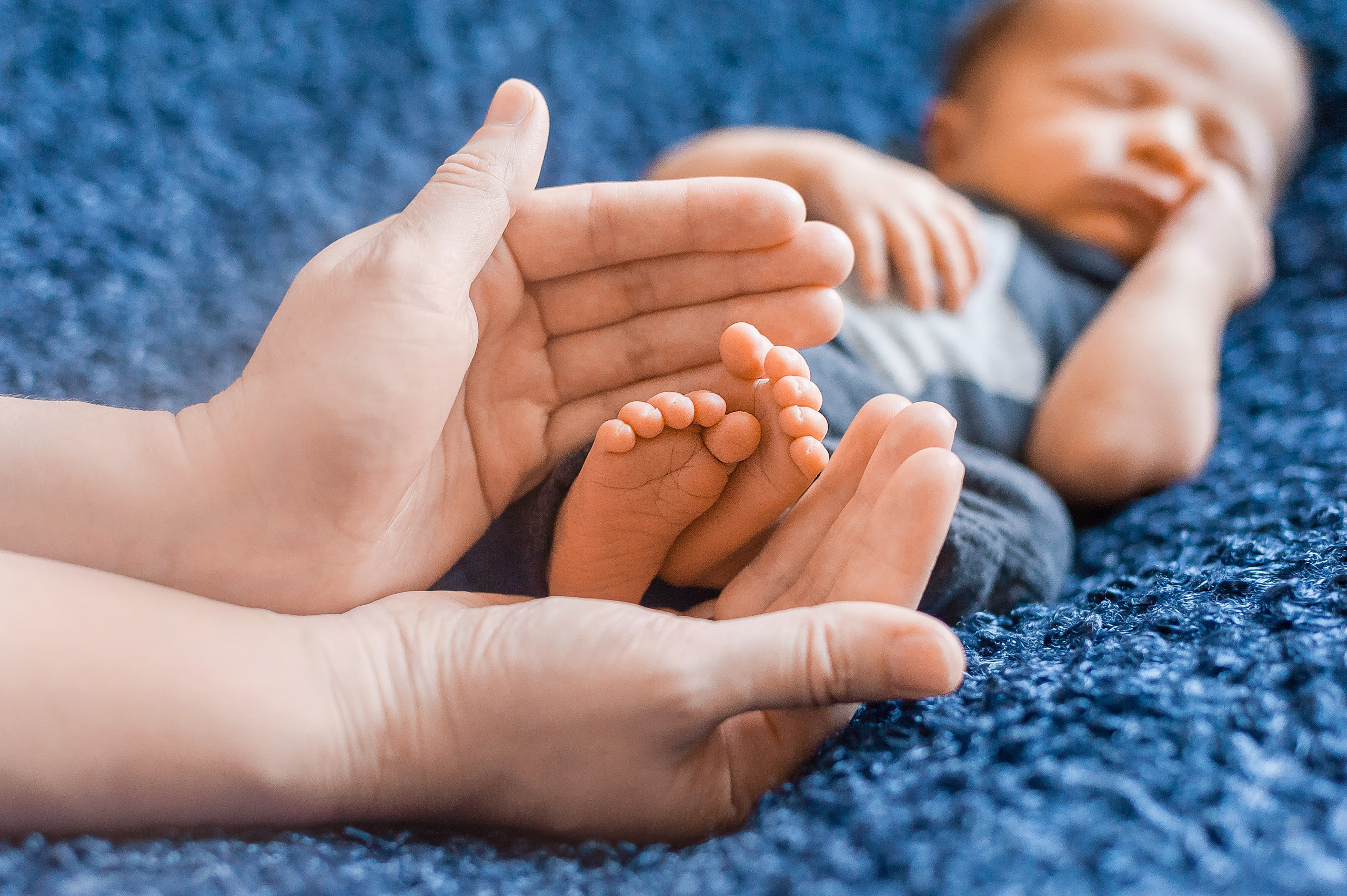 Даня, 9 дней. Фотограф новорождённых в Йошкар-Оле Ильмира Сидоркина