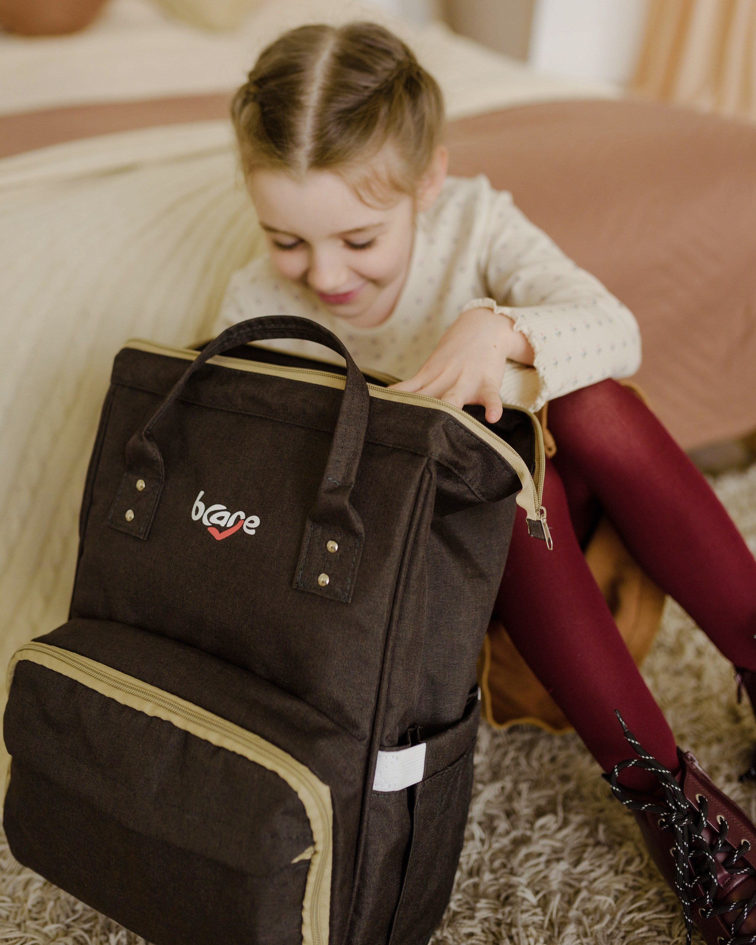 Бренд рюкзаков для мам BCARE. Lifestyle. Фотограф в Новороссийске Алина Барабохина