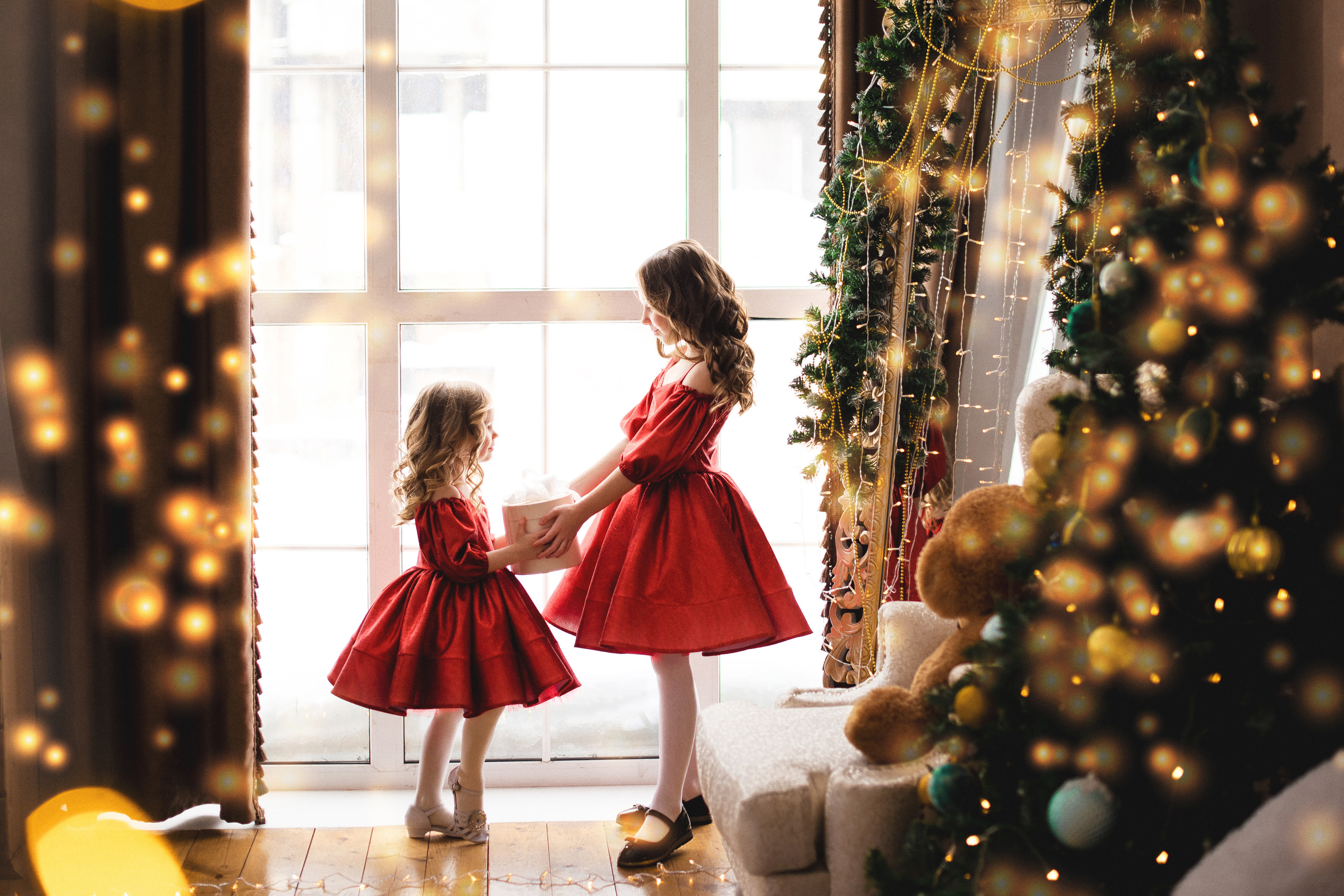 Новогодняя сьемка. Фотограф Анна Качан