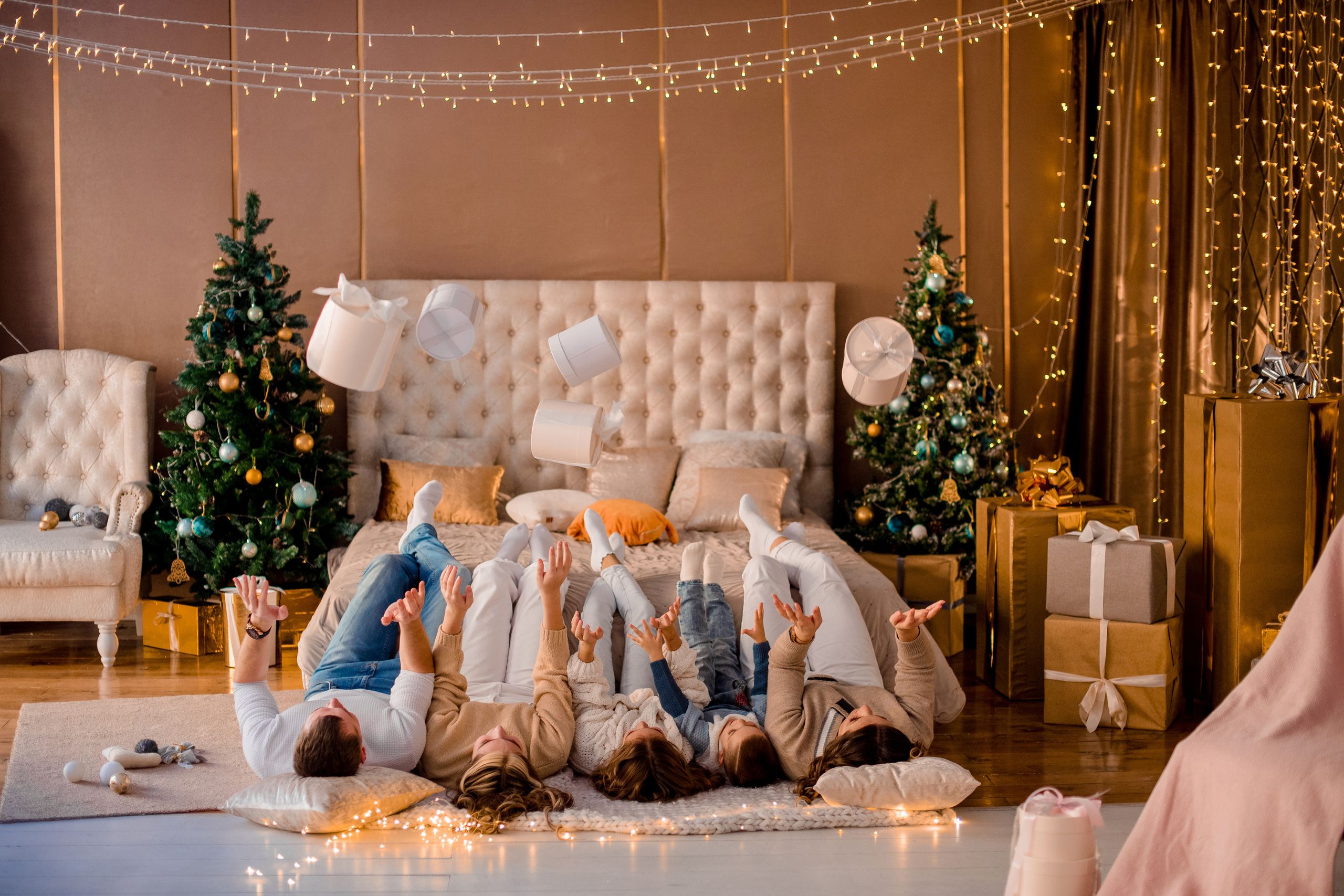 Новогодняя сьемка. Фотограф Анна Качан