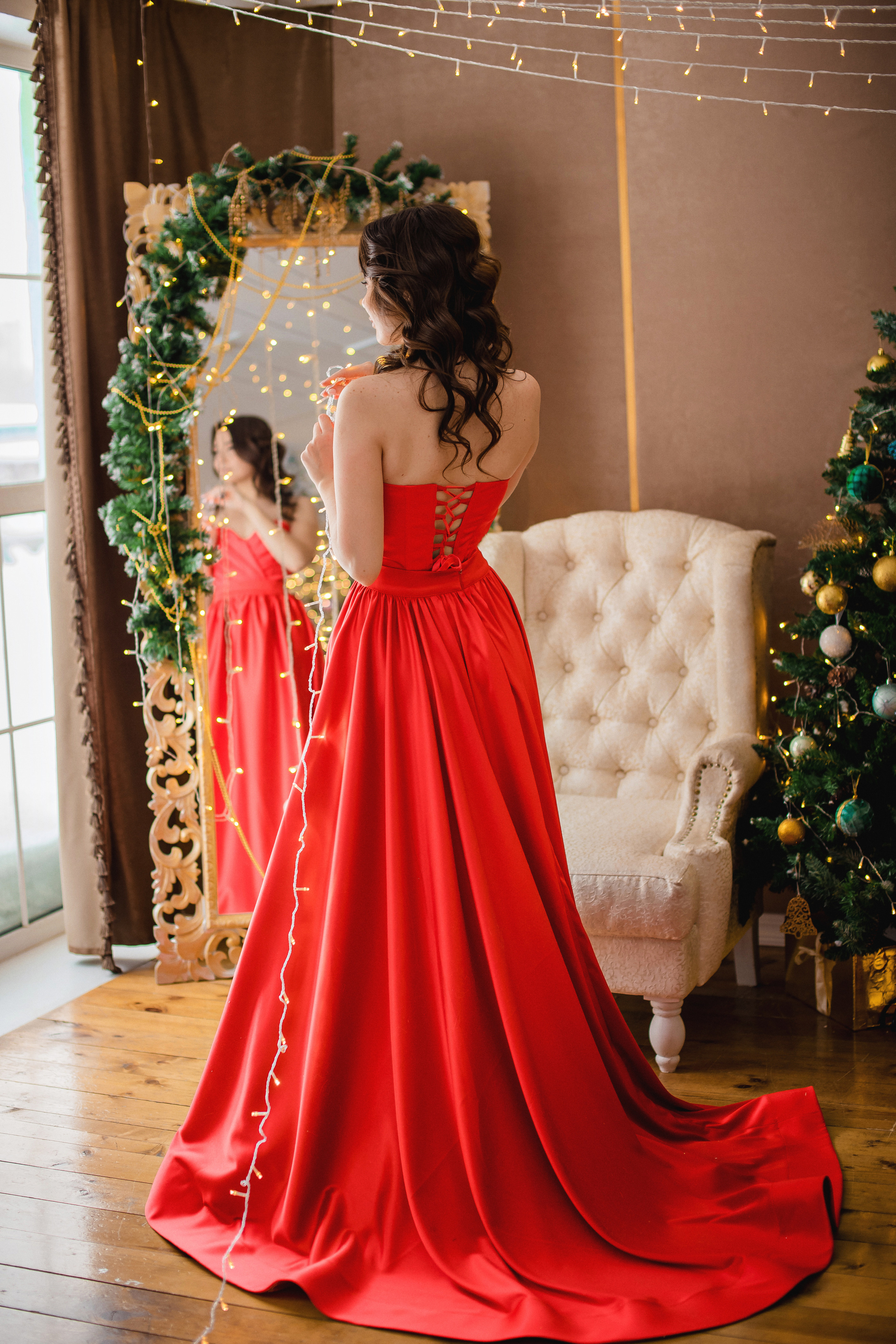 Новогодняя сьемка. Фотограф Анна Качан