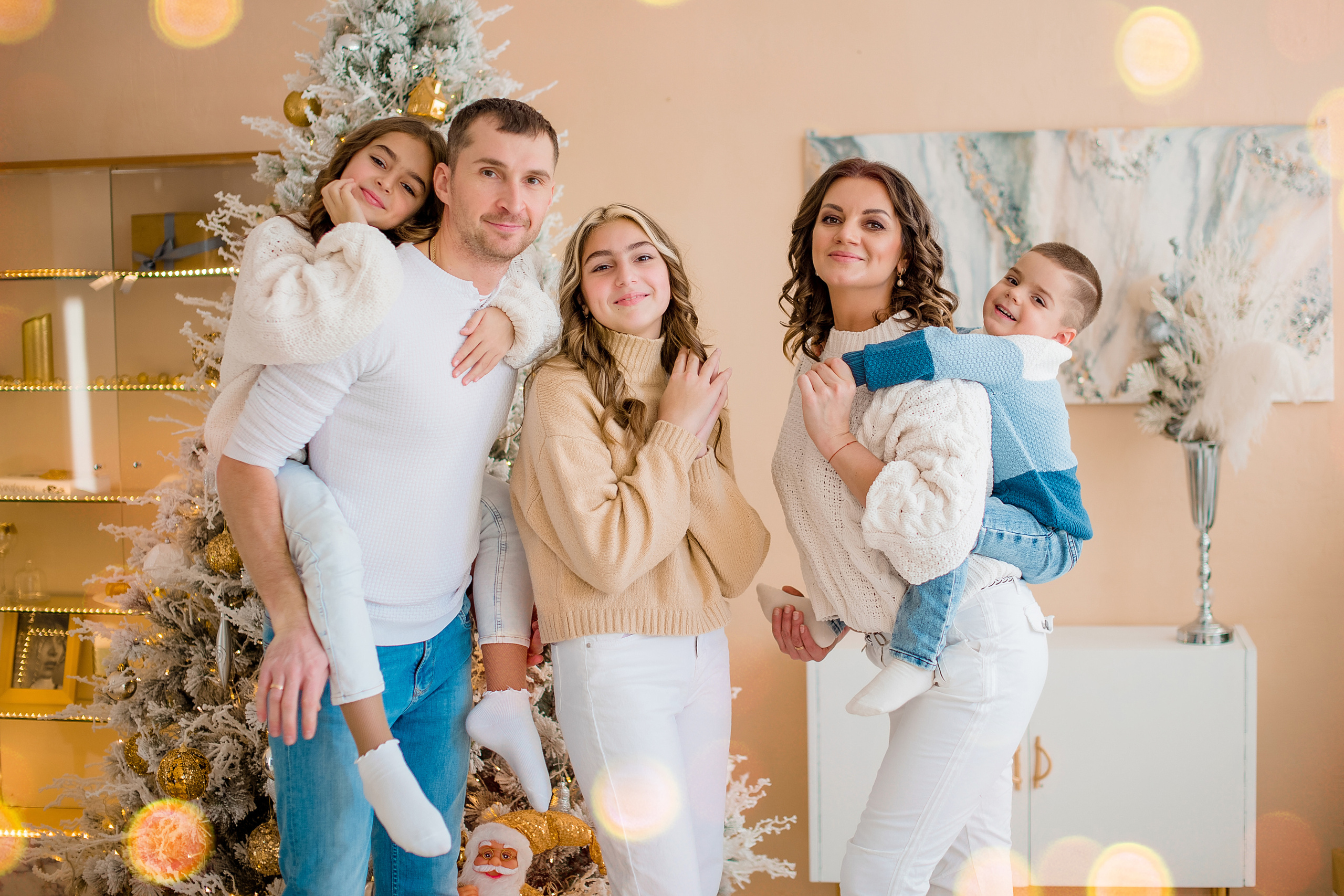 Новогодняя сьемка. Фотограф Анна Качан