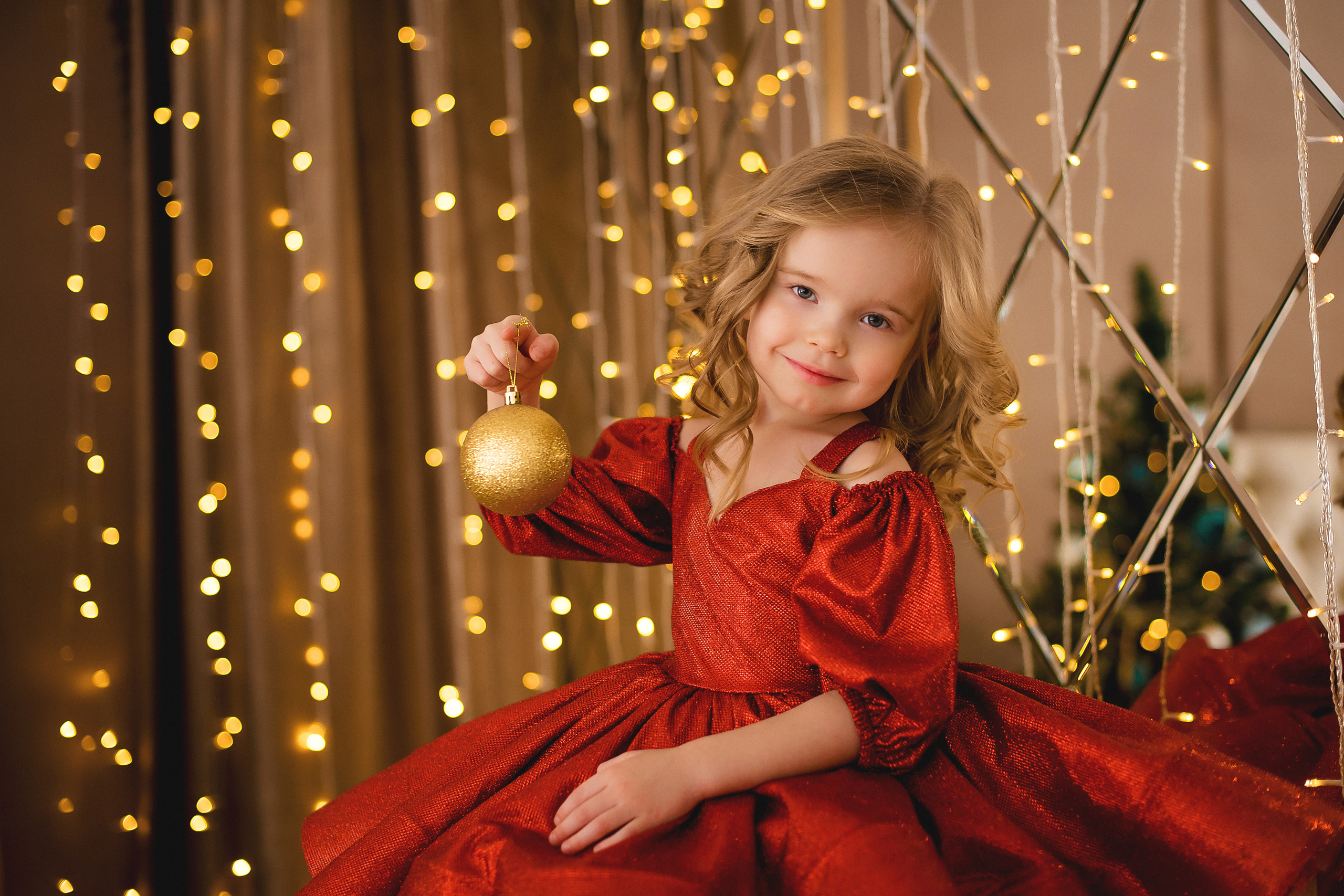 Новогодняя сьемка. Фотограф Анна Качан