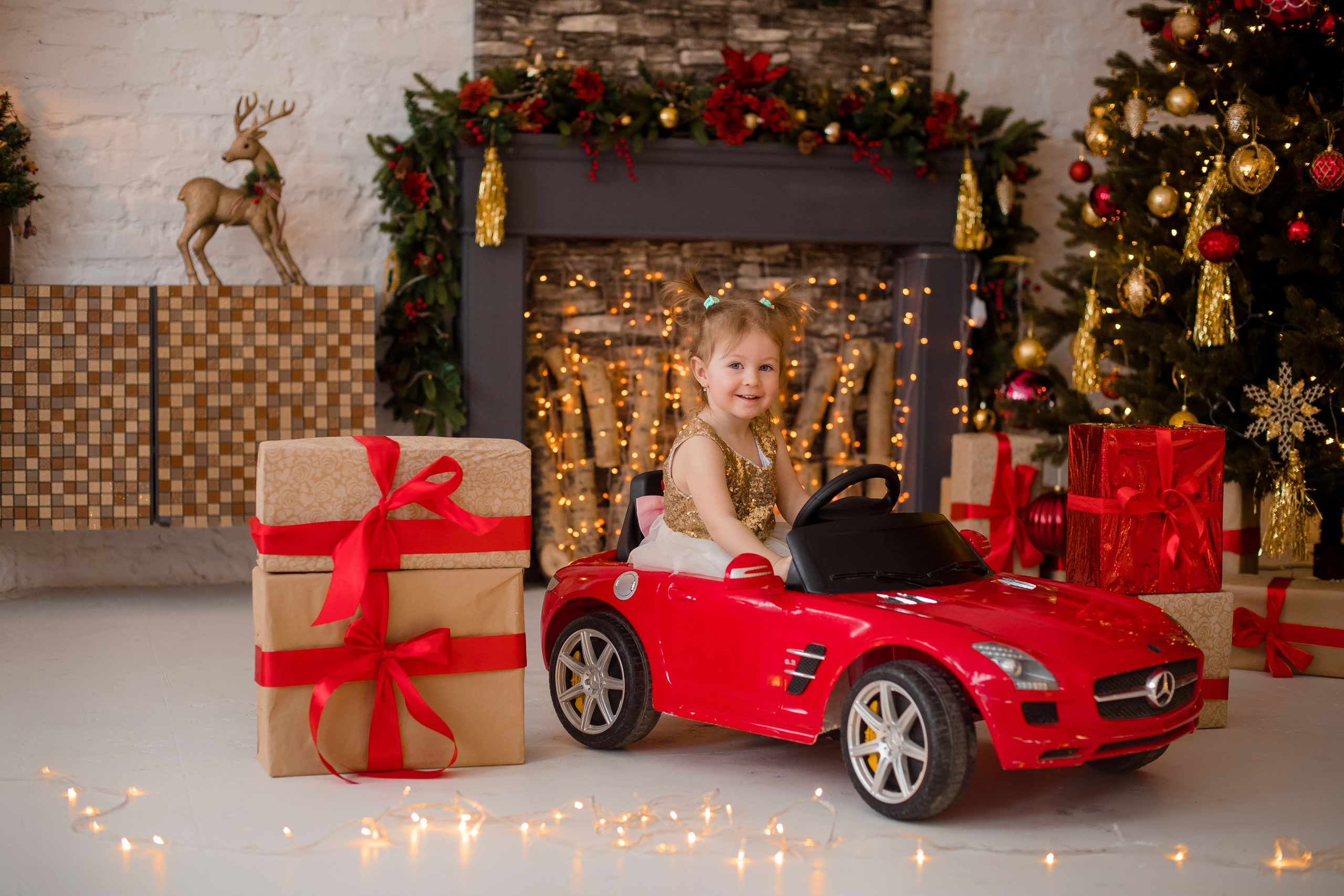 Новогодняя сьемка. Фотограф Анна Качан