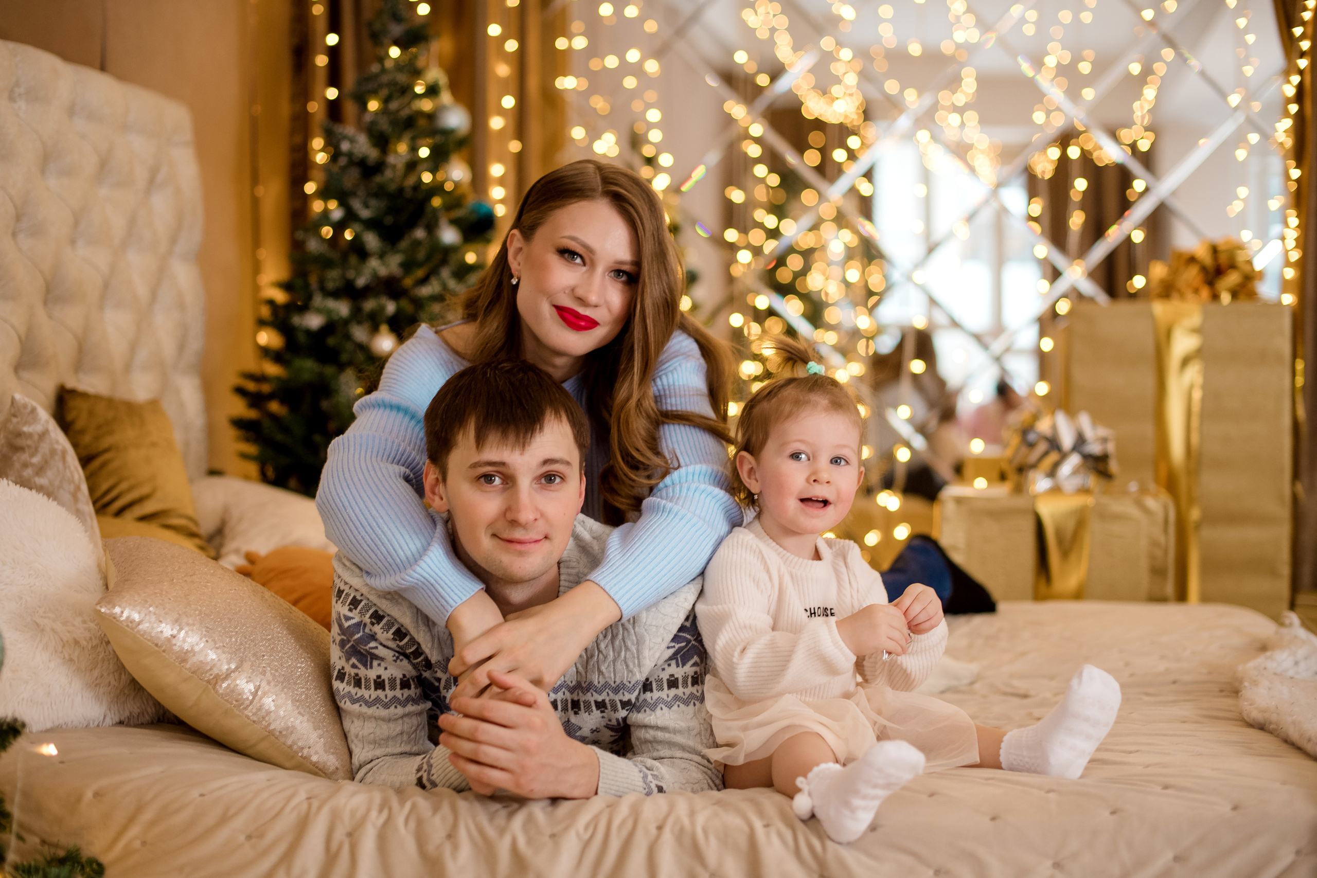 Новогодняя сьемка. Фотограф Анна Качан