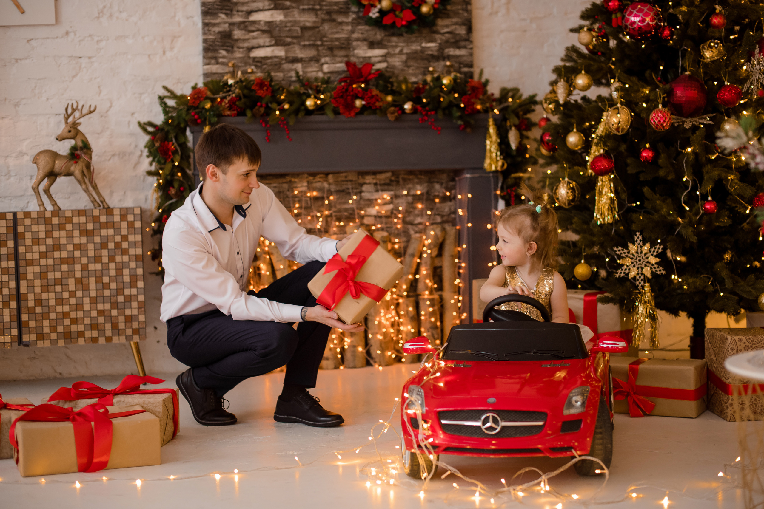 Новогодняя сьемка. Фотограф Анна Качан