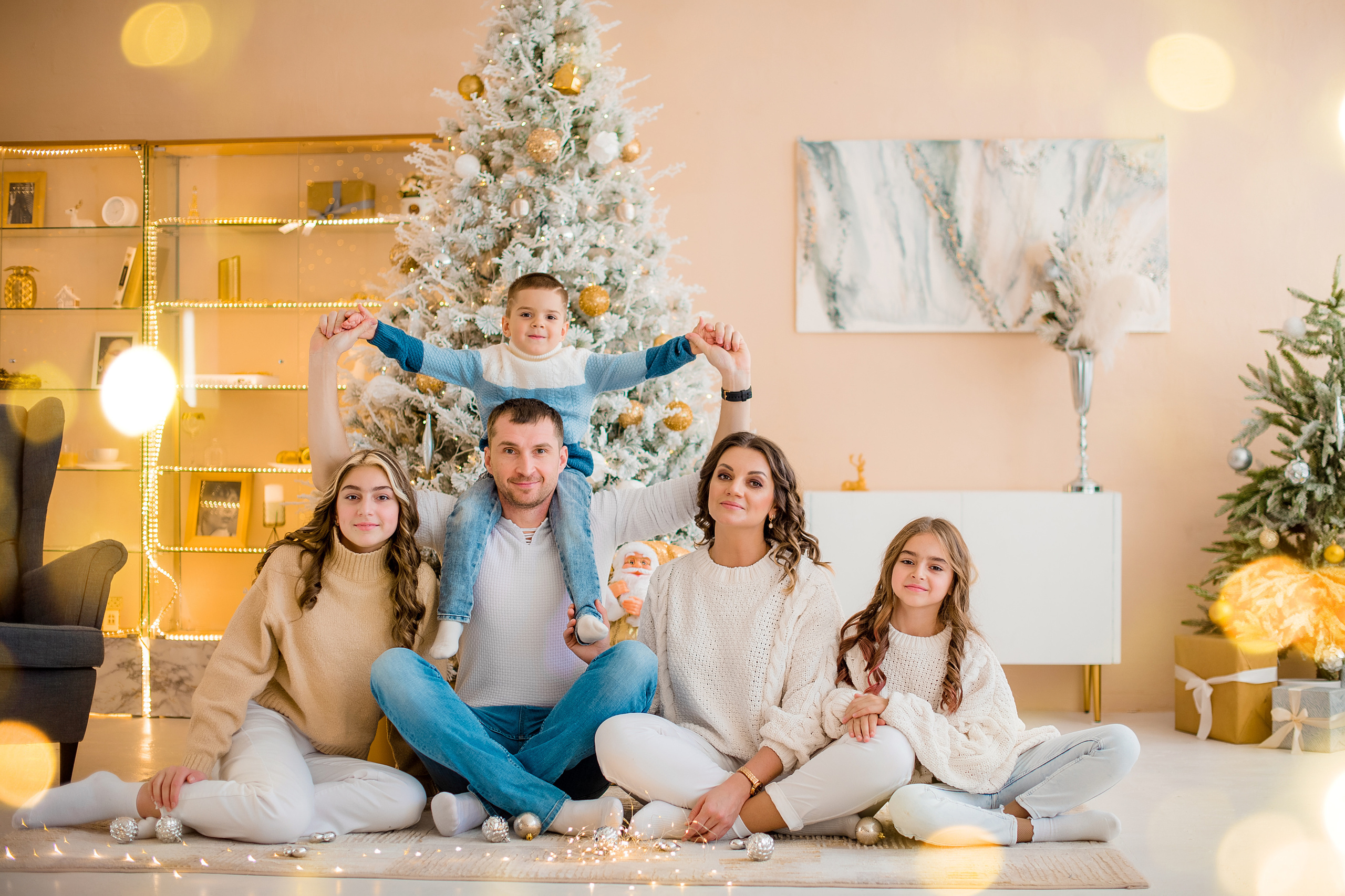 Новогодняя сьемка. Фотограф Анна Качан