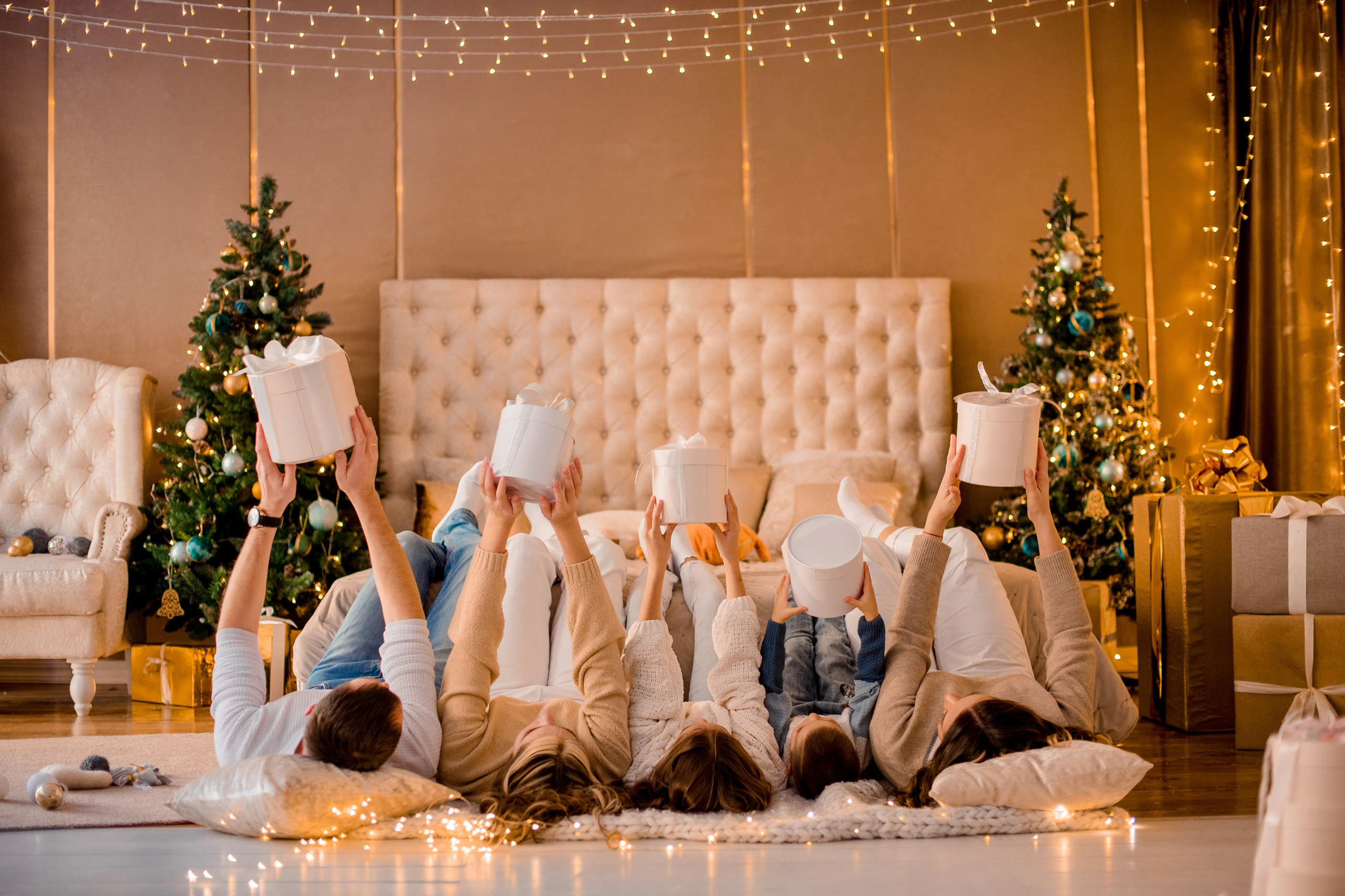 Новогодняя сьемка. Фотограф Анна Качан