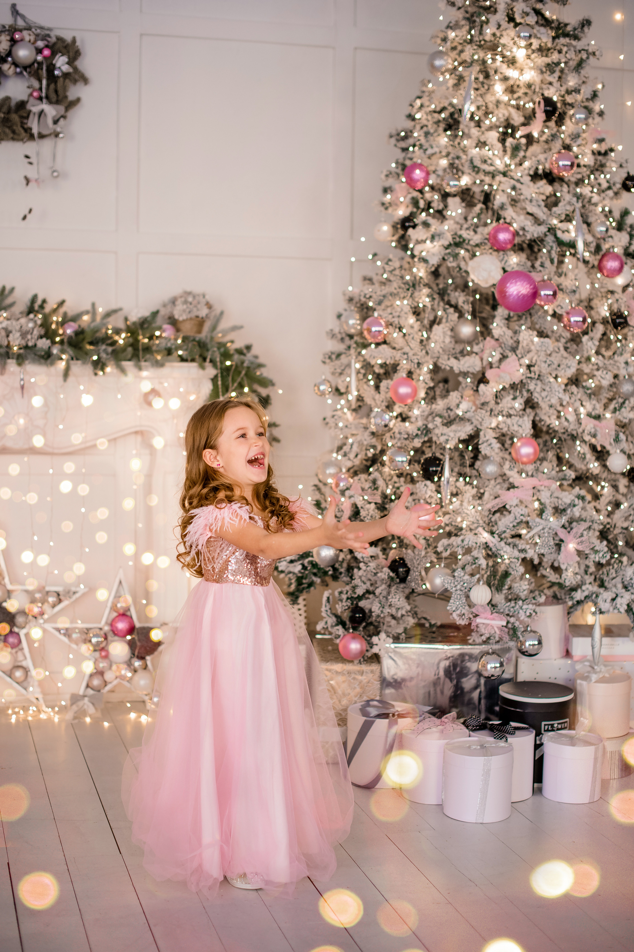 Новогодняя сьемка. Фотограф Анна Качан