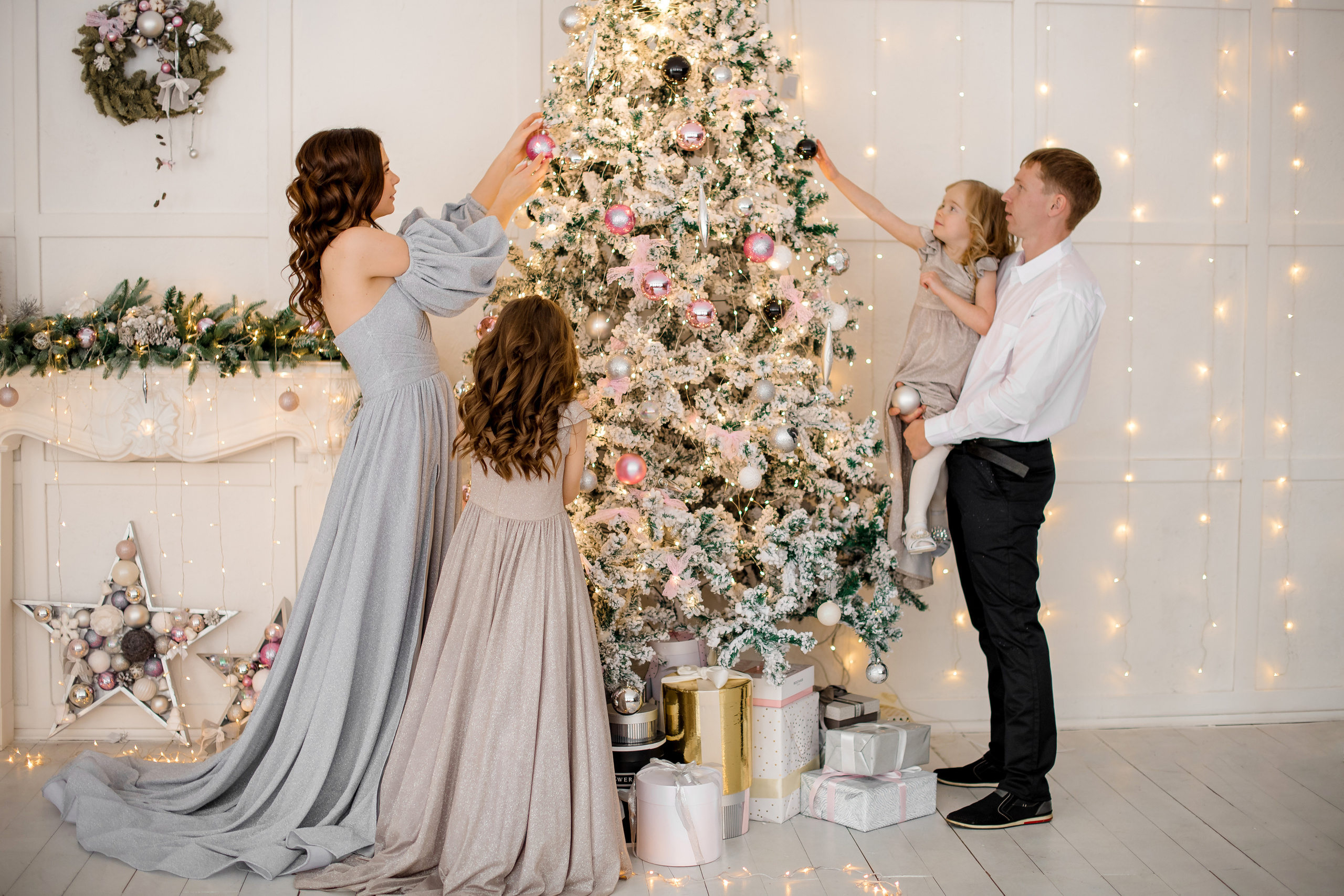 Новогодняя сьемка. Фотограф Анна Качан