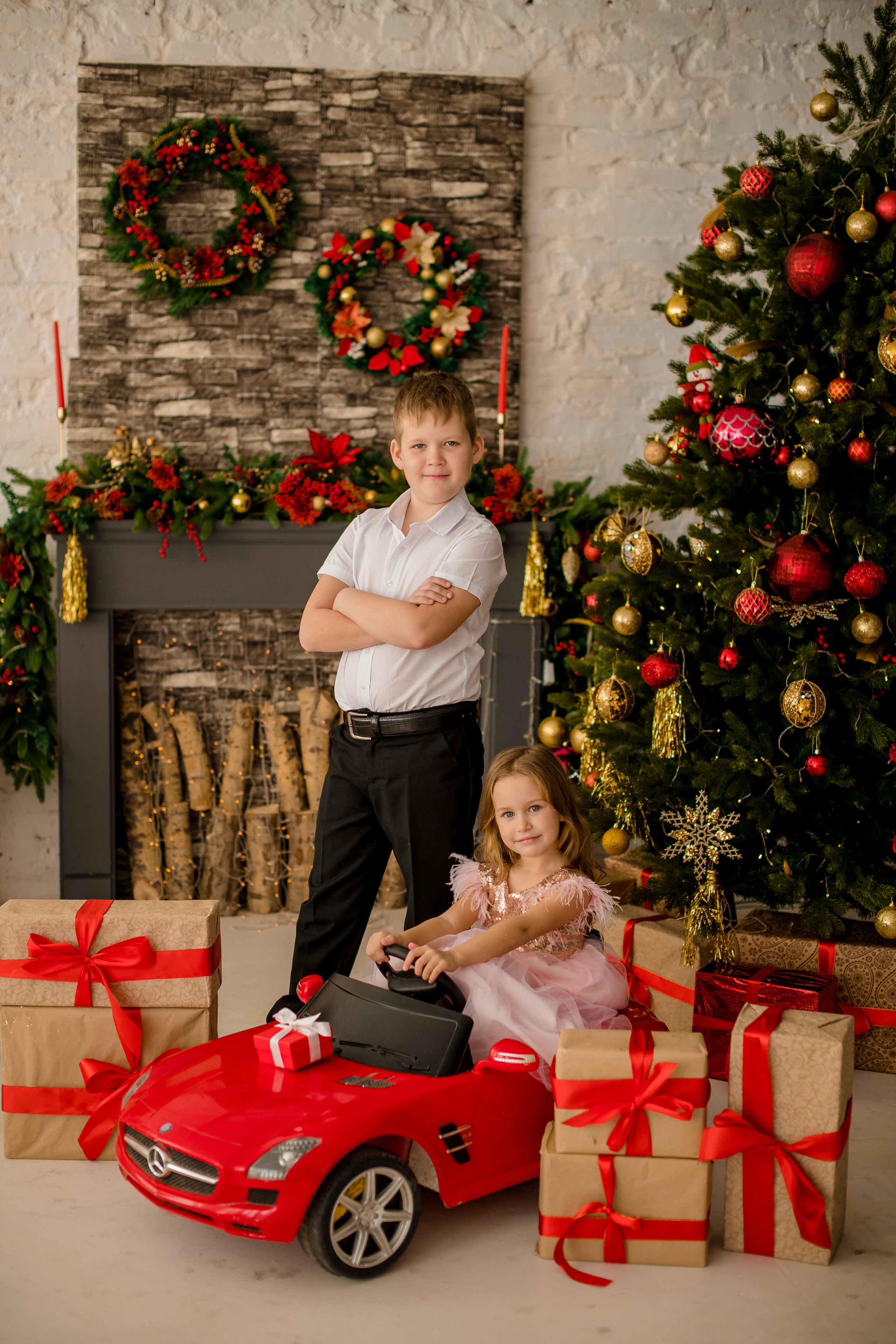 Новогодняя сьемка. Фотограф Анна Качан