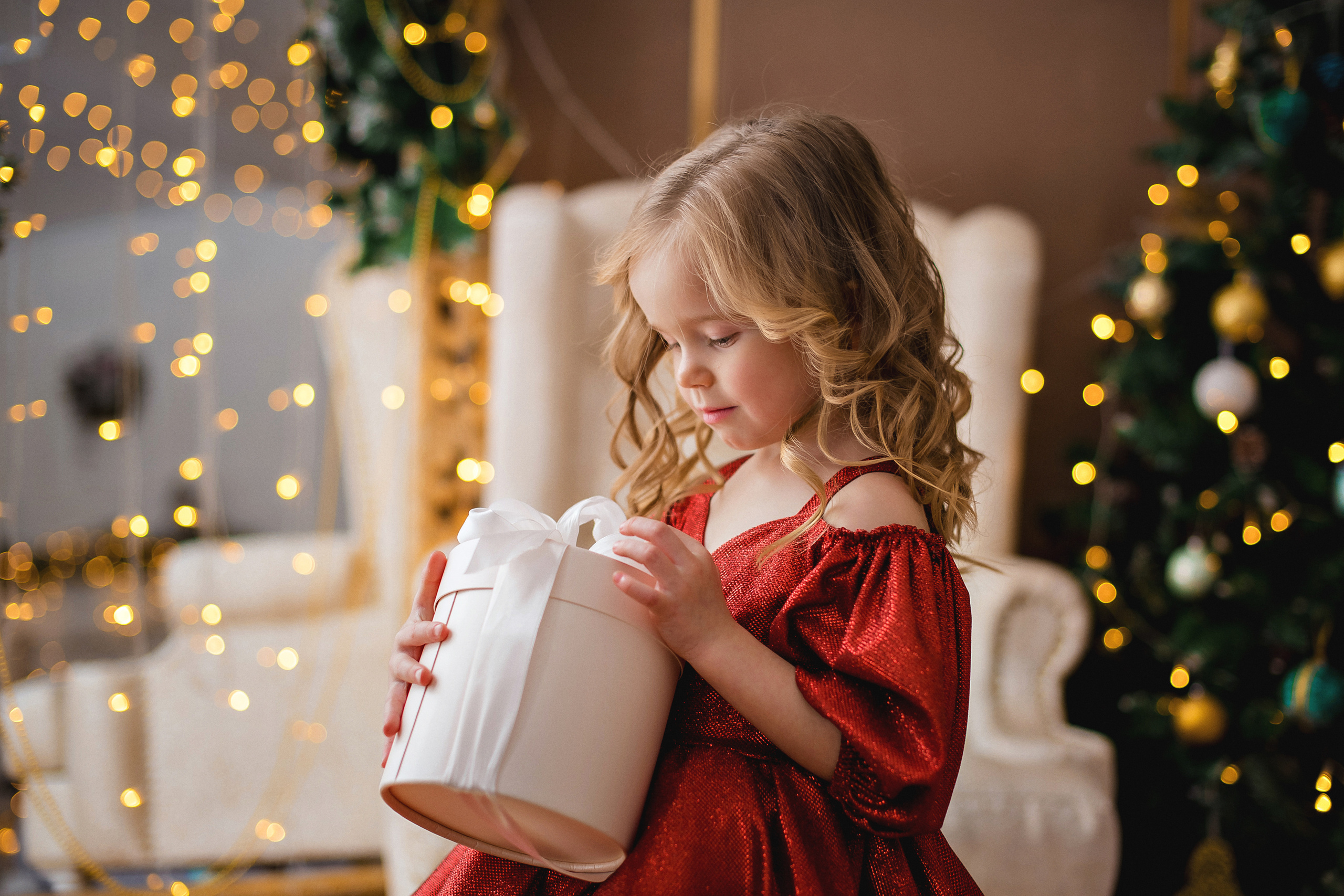 Новогодняя сьемка. Фотограф Анна Качан