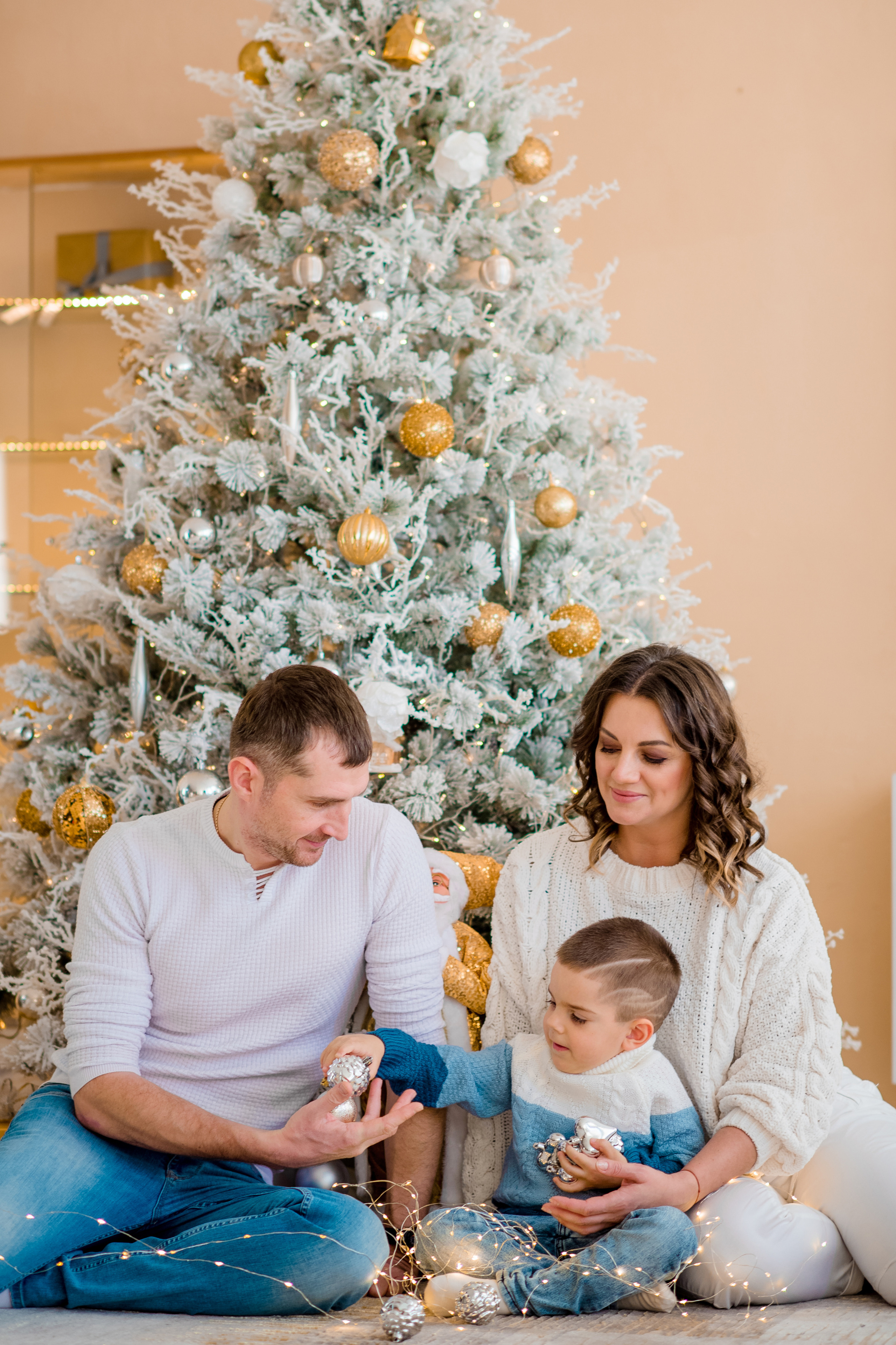 Новогодняя сьемка. Фотограф Анна Качан