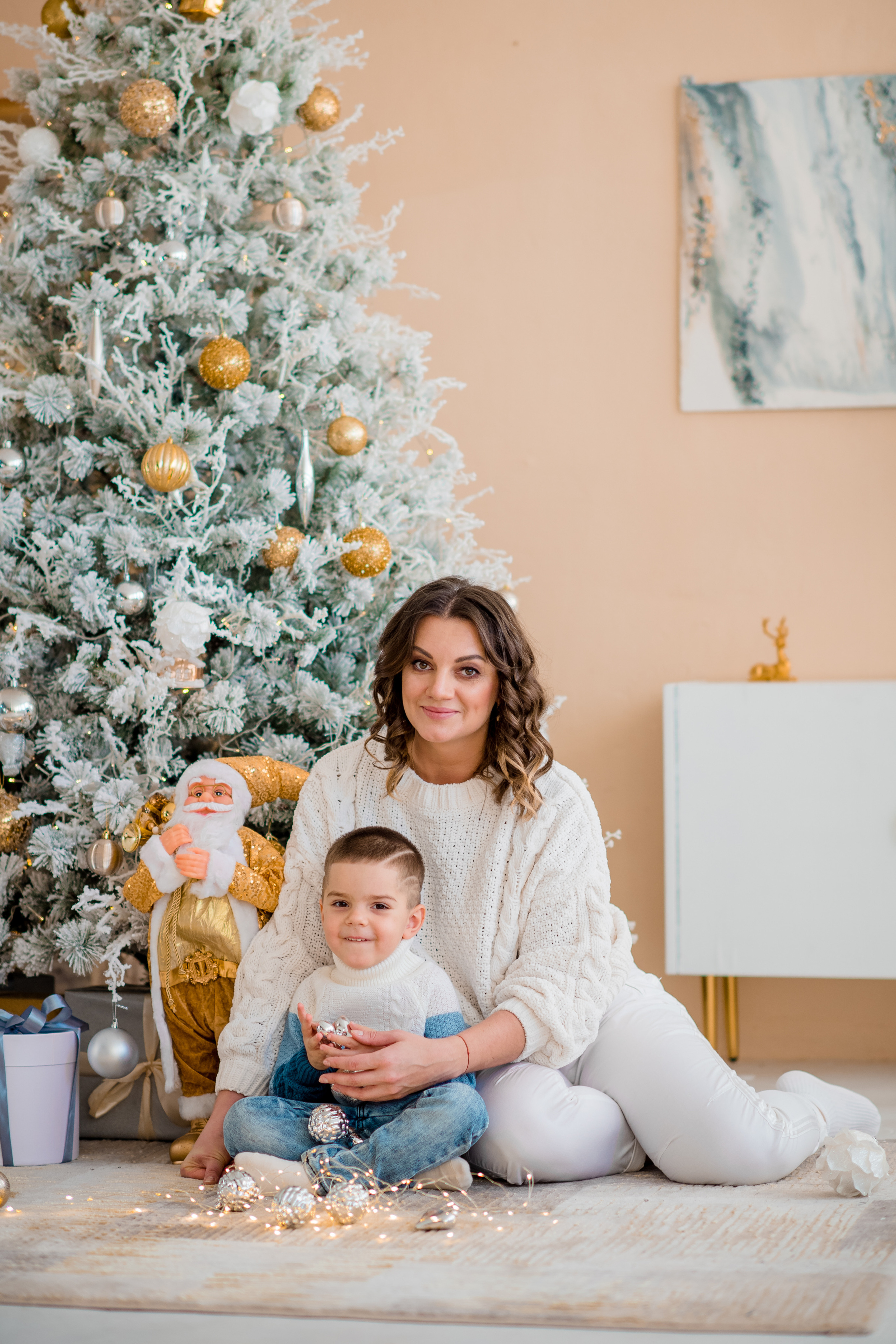 Новогодняя сьемка. Фотограф Анна Качан